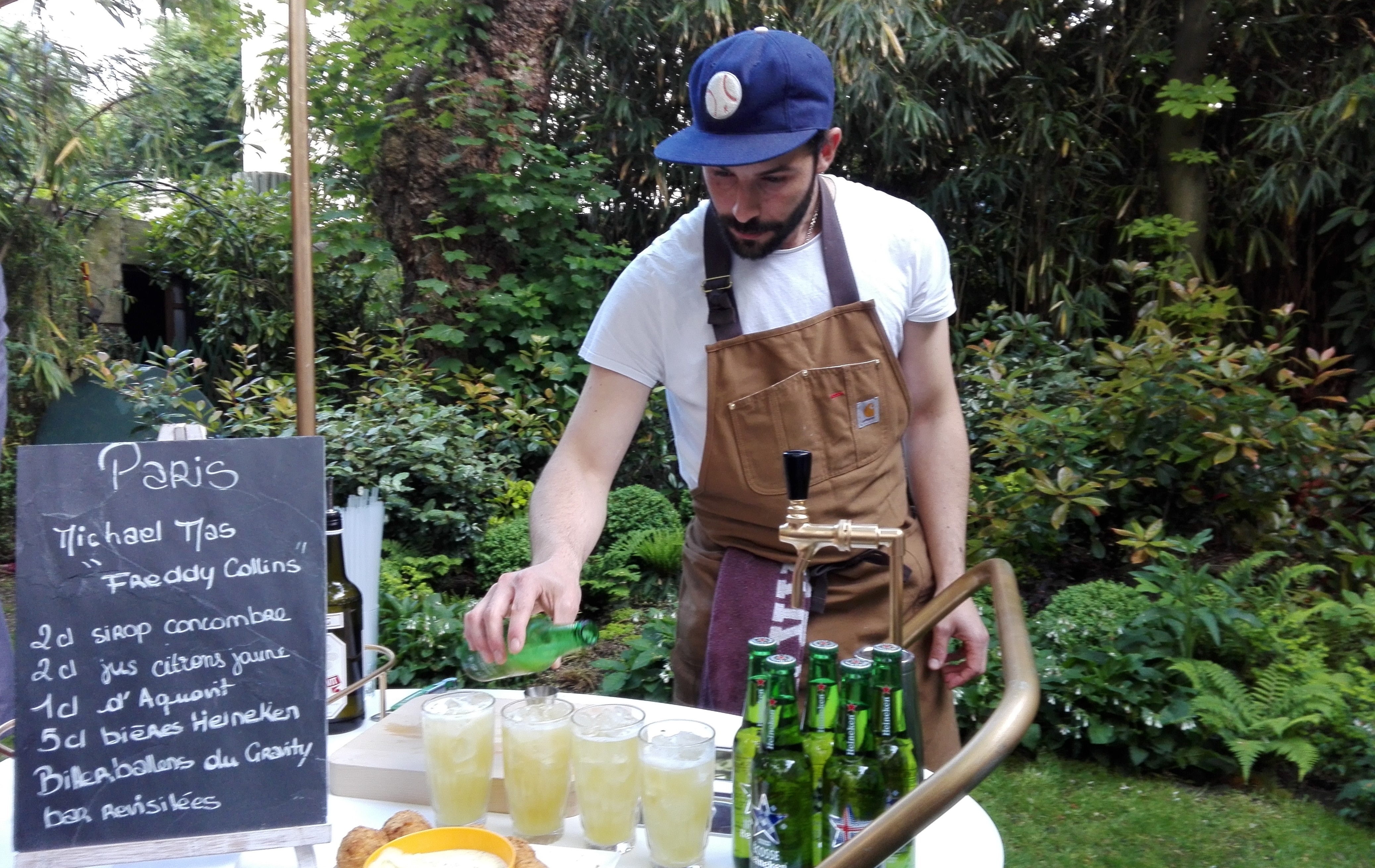 Michael Mas - Gravity Bar - Freddy Collins pour Heineken