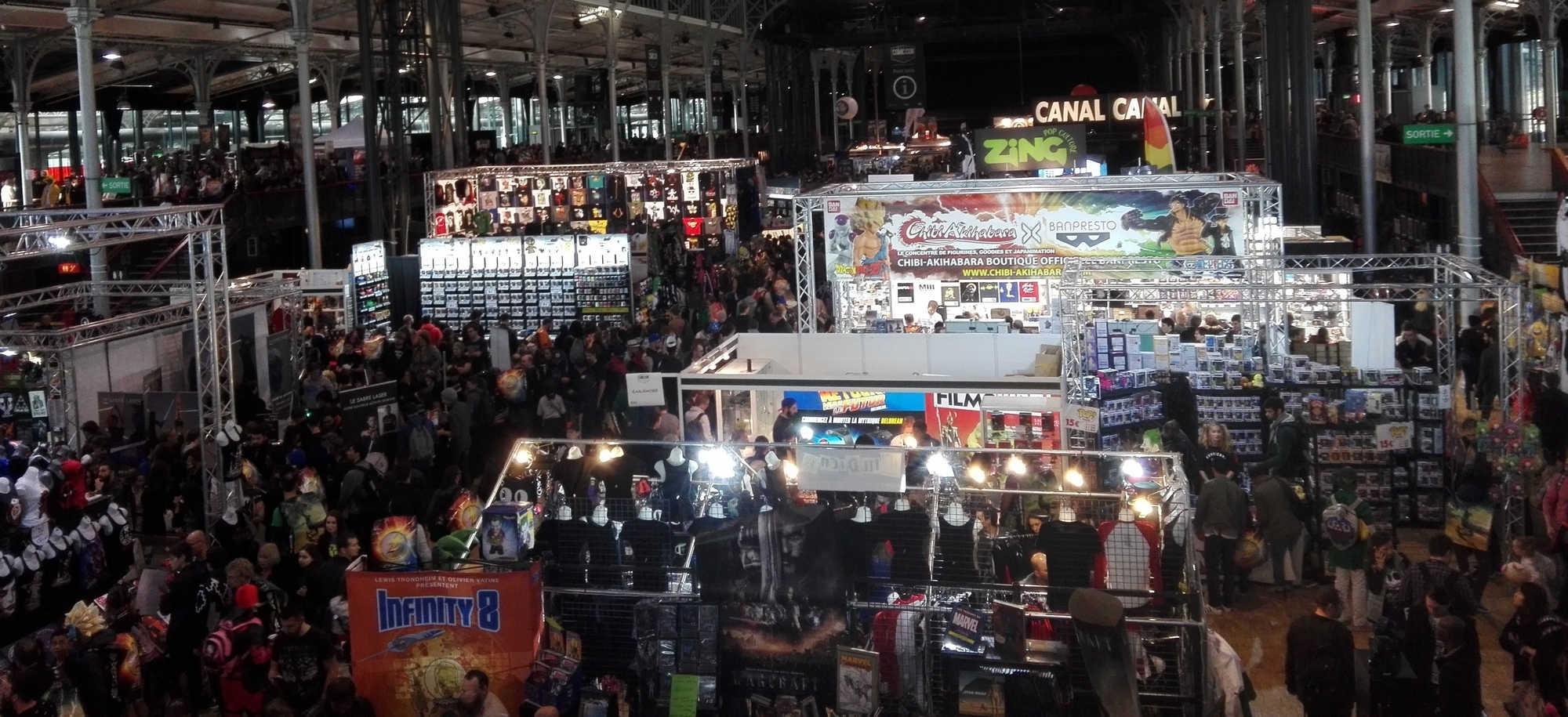 Comic Con Paris 2016 : vue du festival