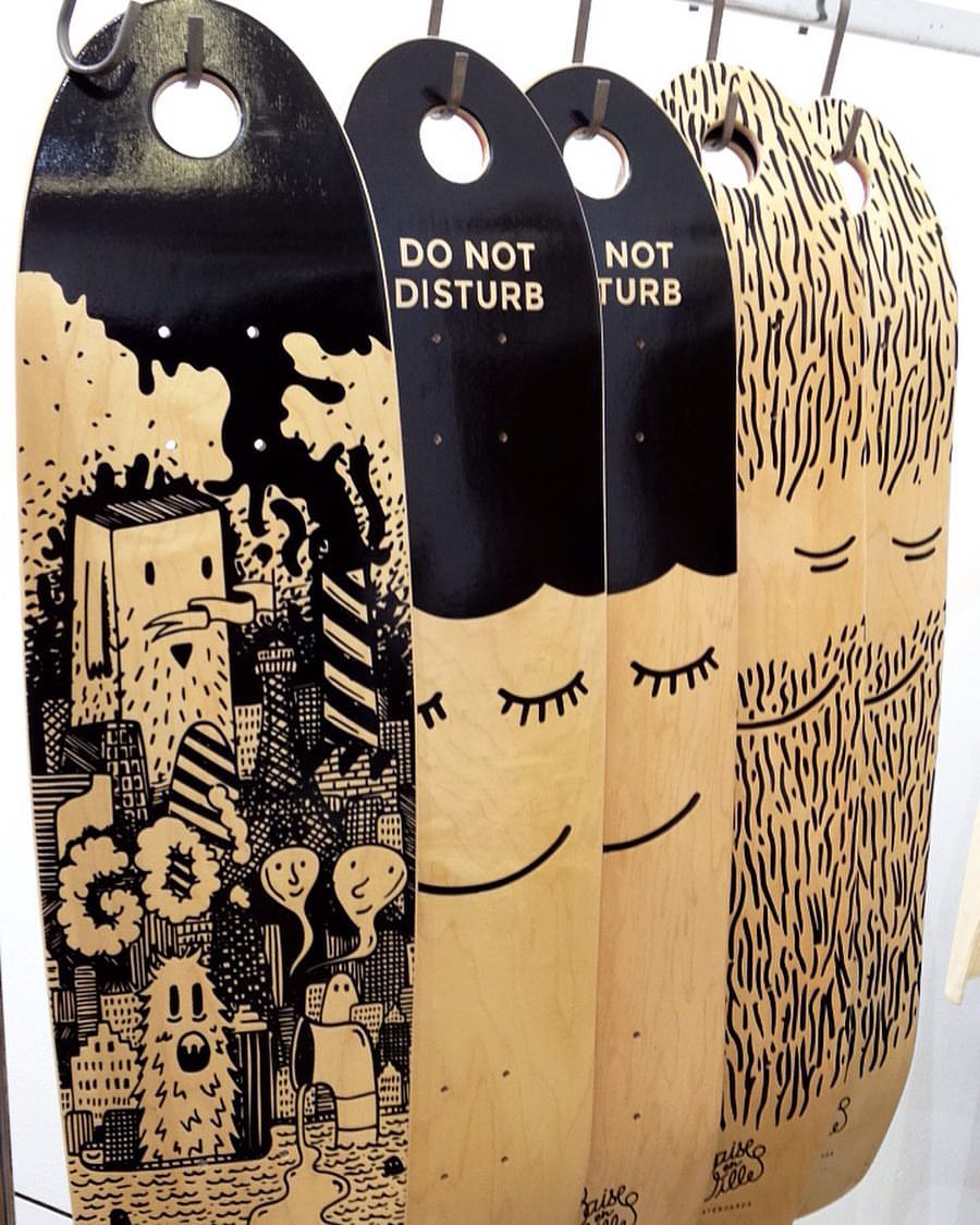 Skateboards Baise en ville