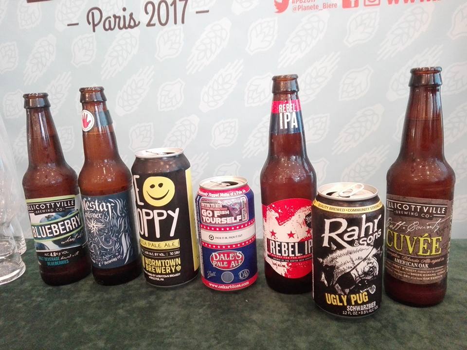 Craft beers américaines