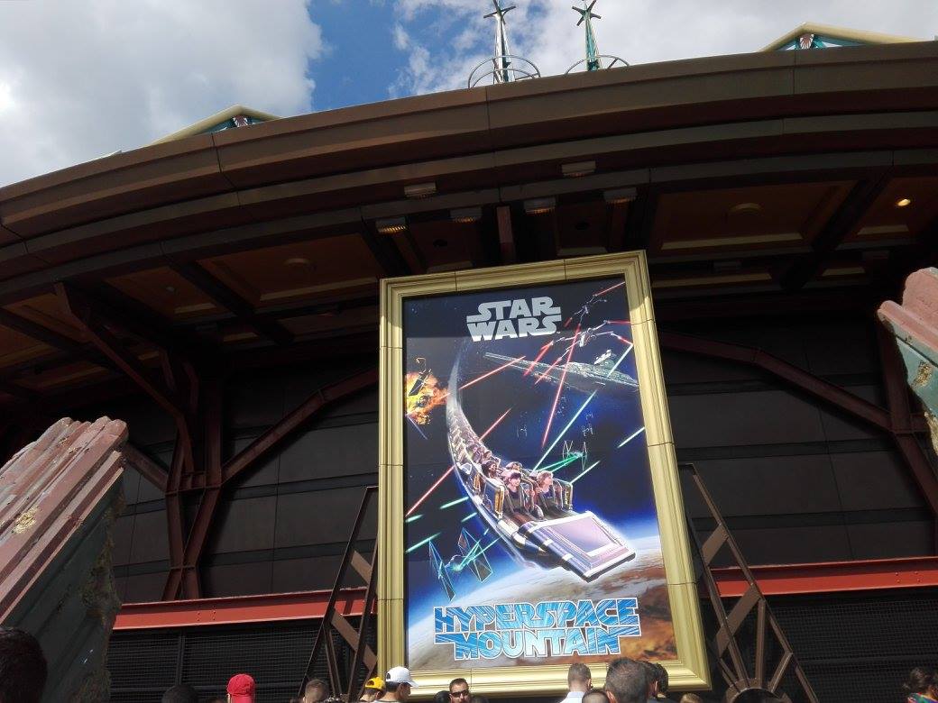 Hyperspace Mountain - Disneyland Paris