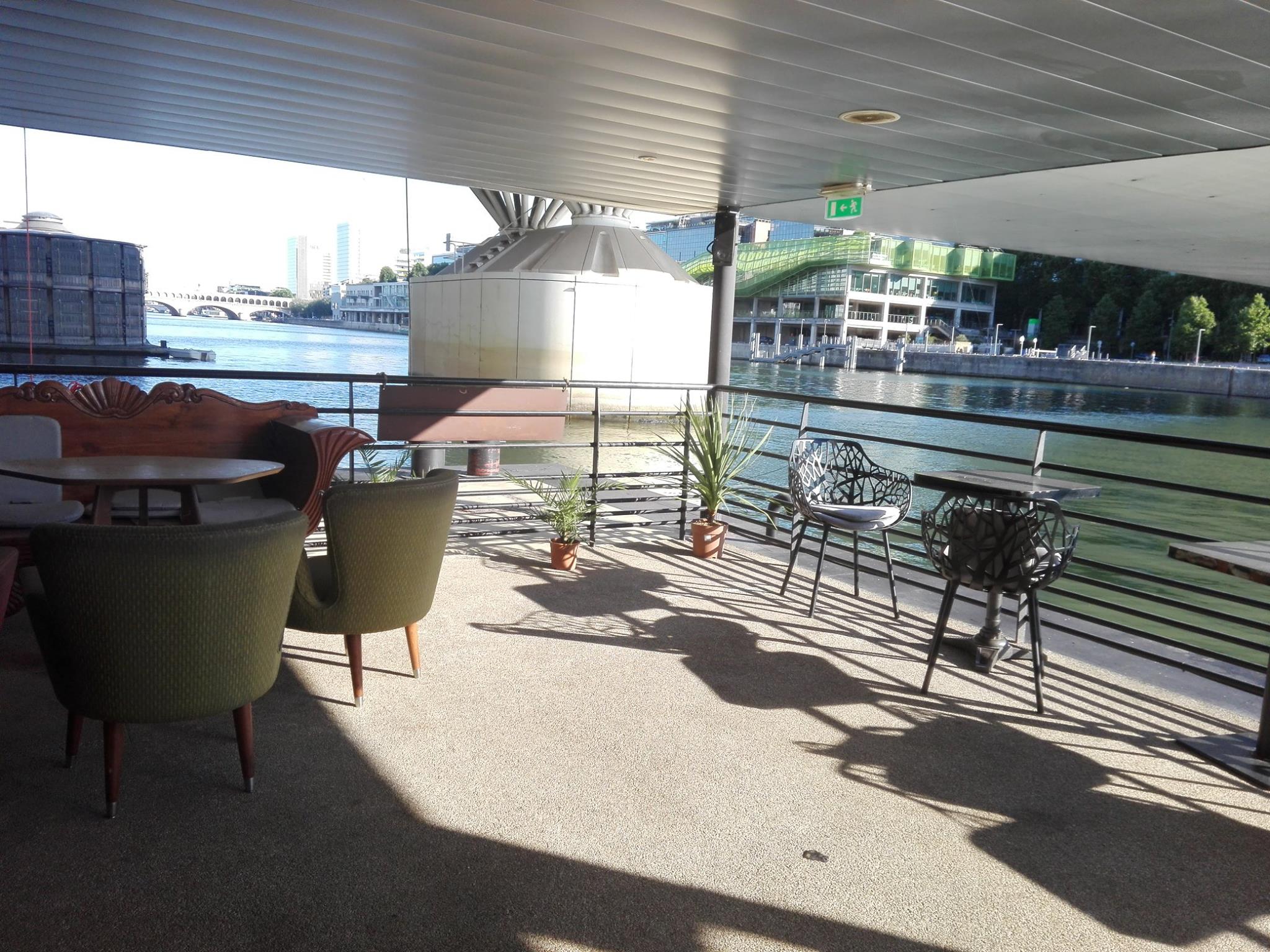 La Démesure sur Seine - Vue du bateau