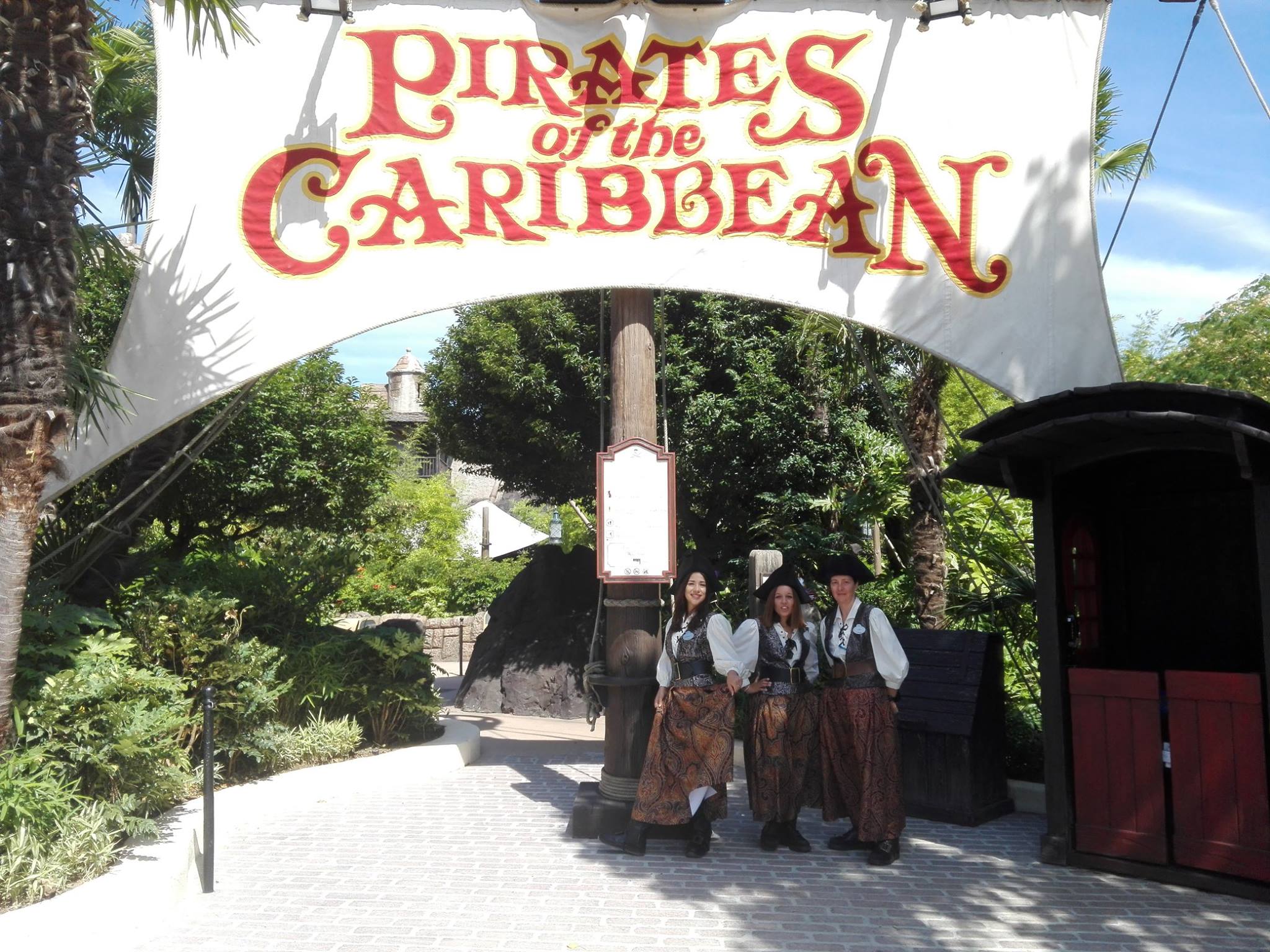 Nouvelle entrée de l'attraction Pirates des Caraïbes - Disneyland Paris