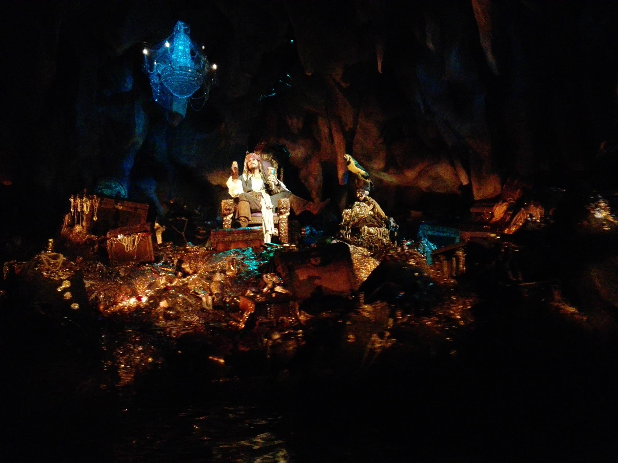 Jack Sparrow - Animatronique - Pirates des Caraïbes - Disneyland Paris