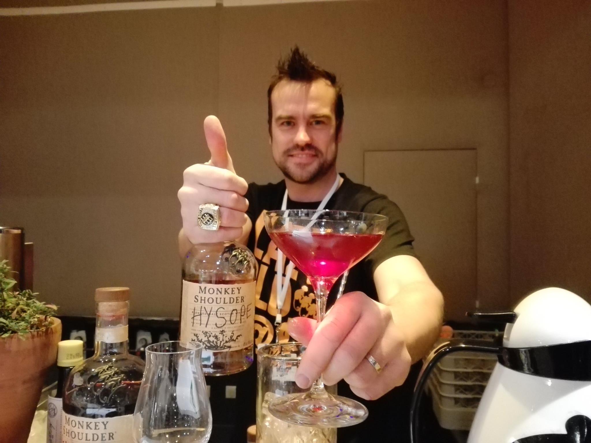 Monkey Shoulder - Timothy Ward - Paris cocktail festival