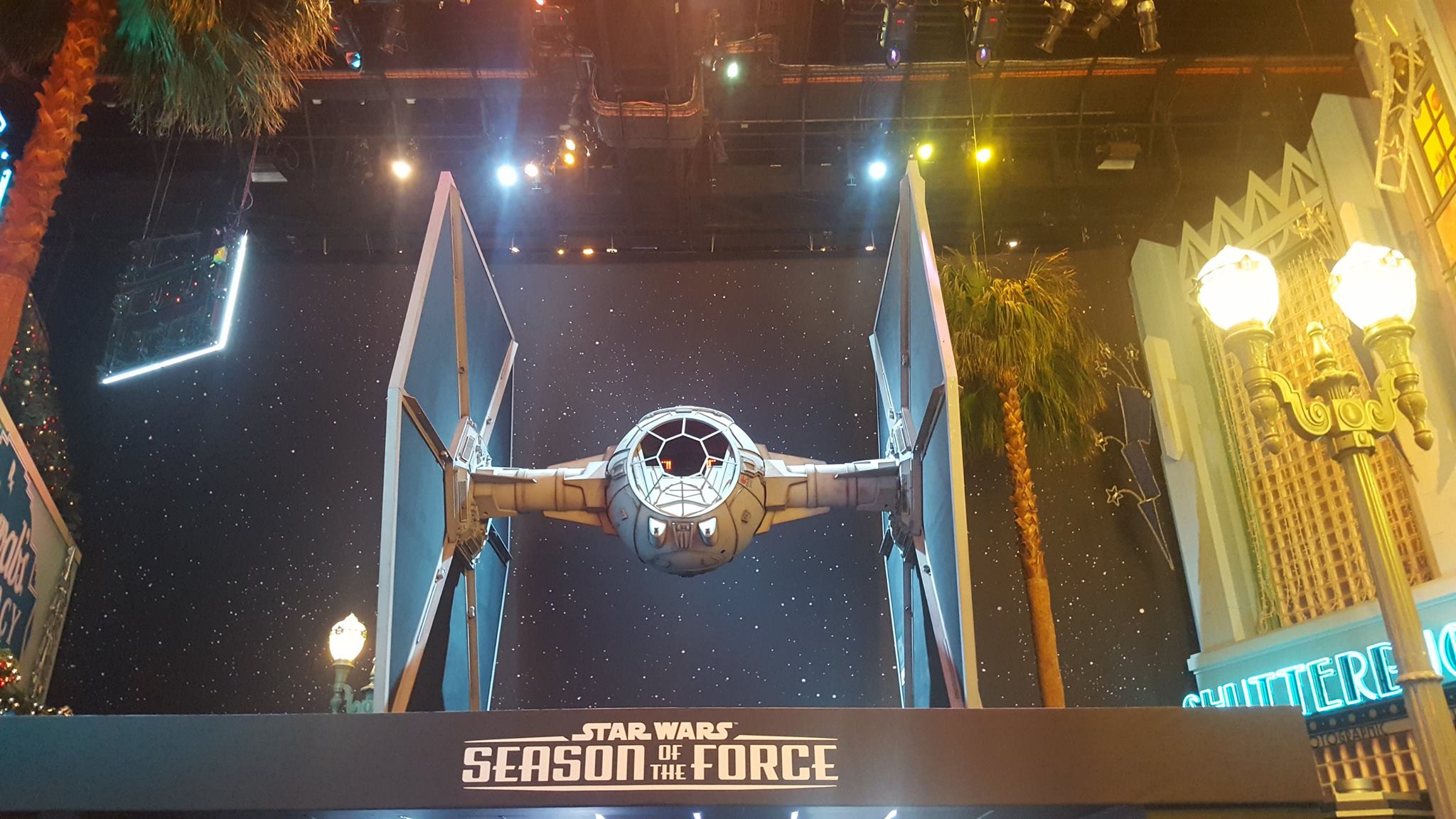 Vaisseau Star Wars - Saison de la force - Disneyland Paris - 2018