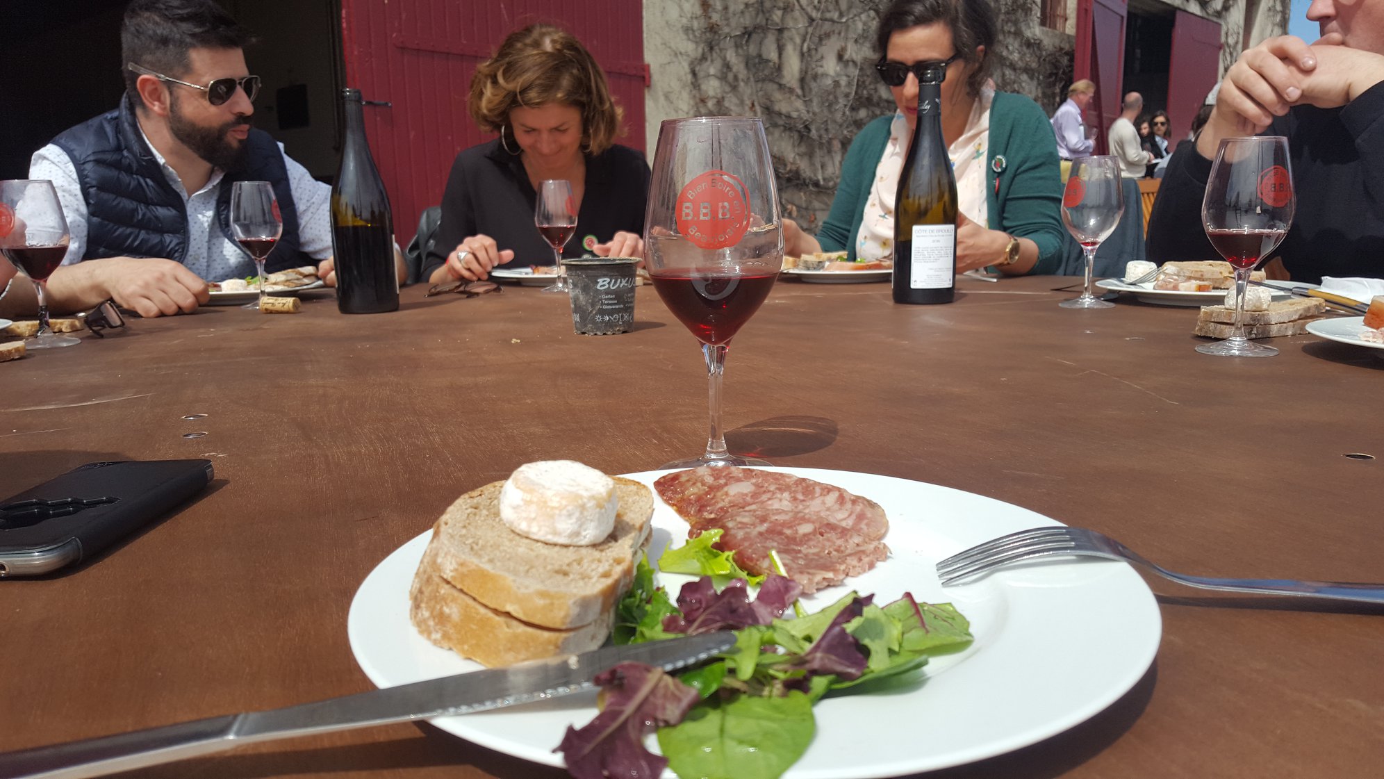 Bien Boire en Beaujolais - Déjeuner - Avril 2018