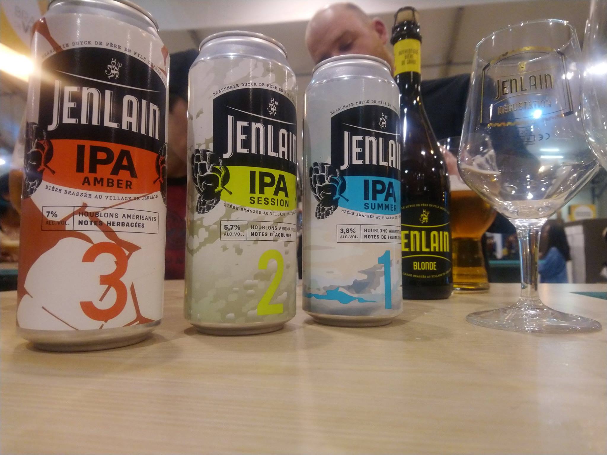 Nouvelle gamme IPA 1,2,3 de Jenlain