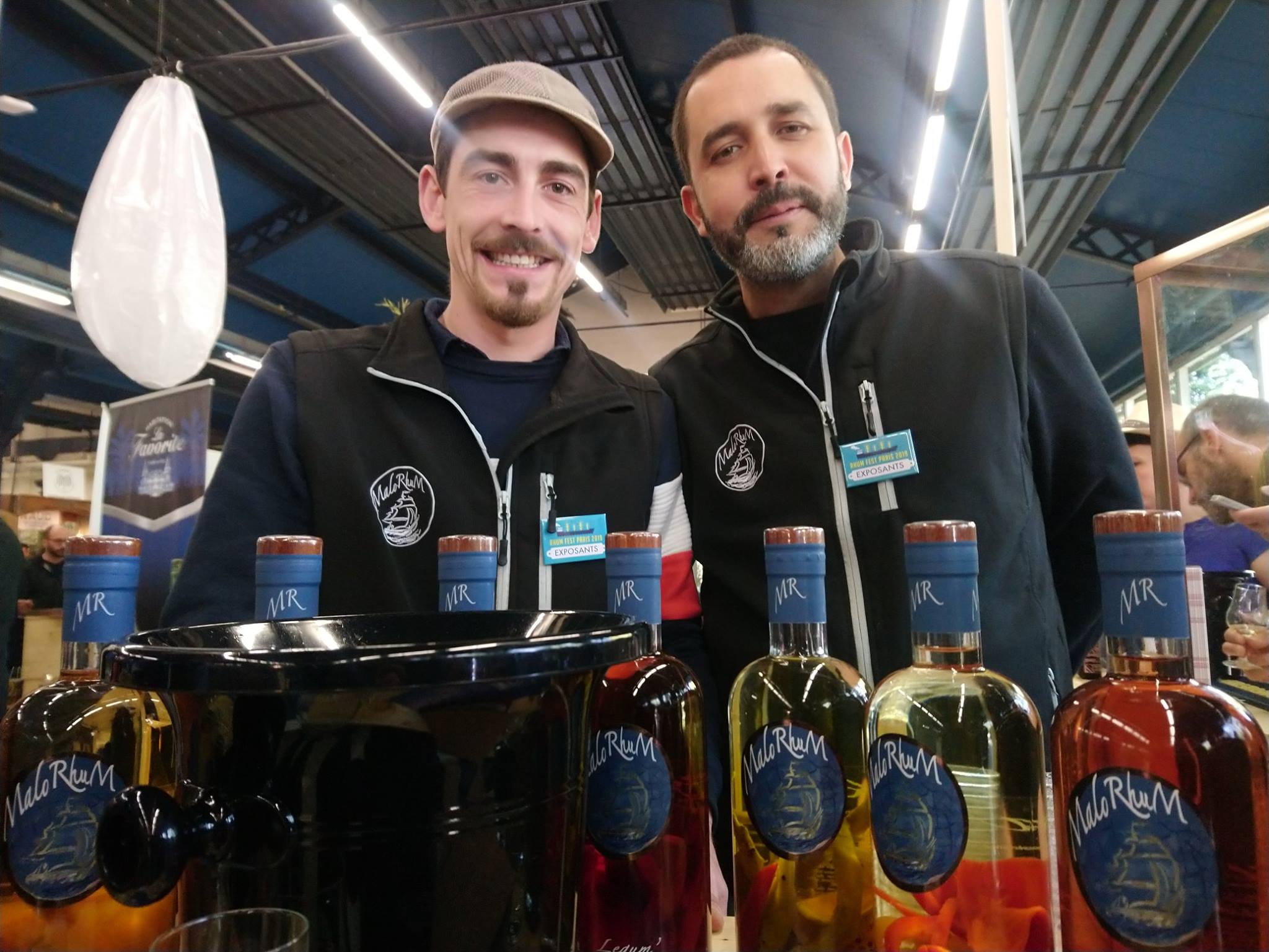 Rhum fest 2019 - Lucas Fisk et Olivier Cruz, MaloRhum