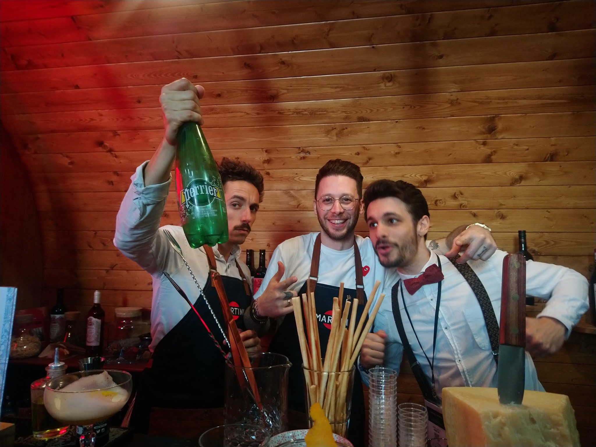 Cédric Moreau, Nicolas Goradesky et Antimo Andolfi- Martini - Cocktails Spirits 2019