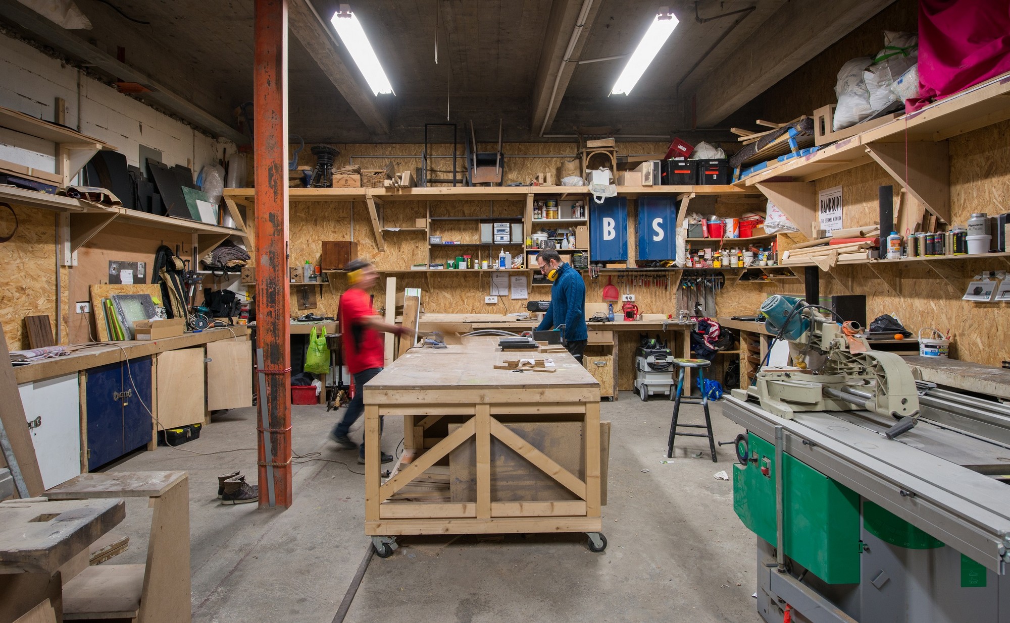 ICI Montreuil : atelier d'assemblage