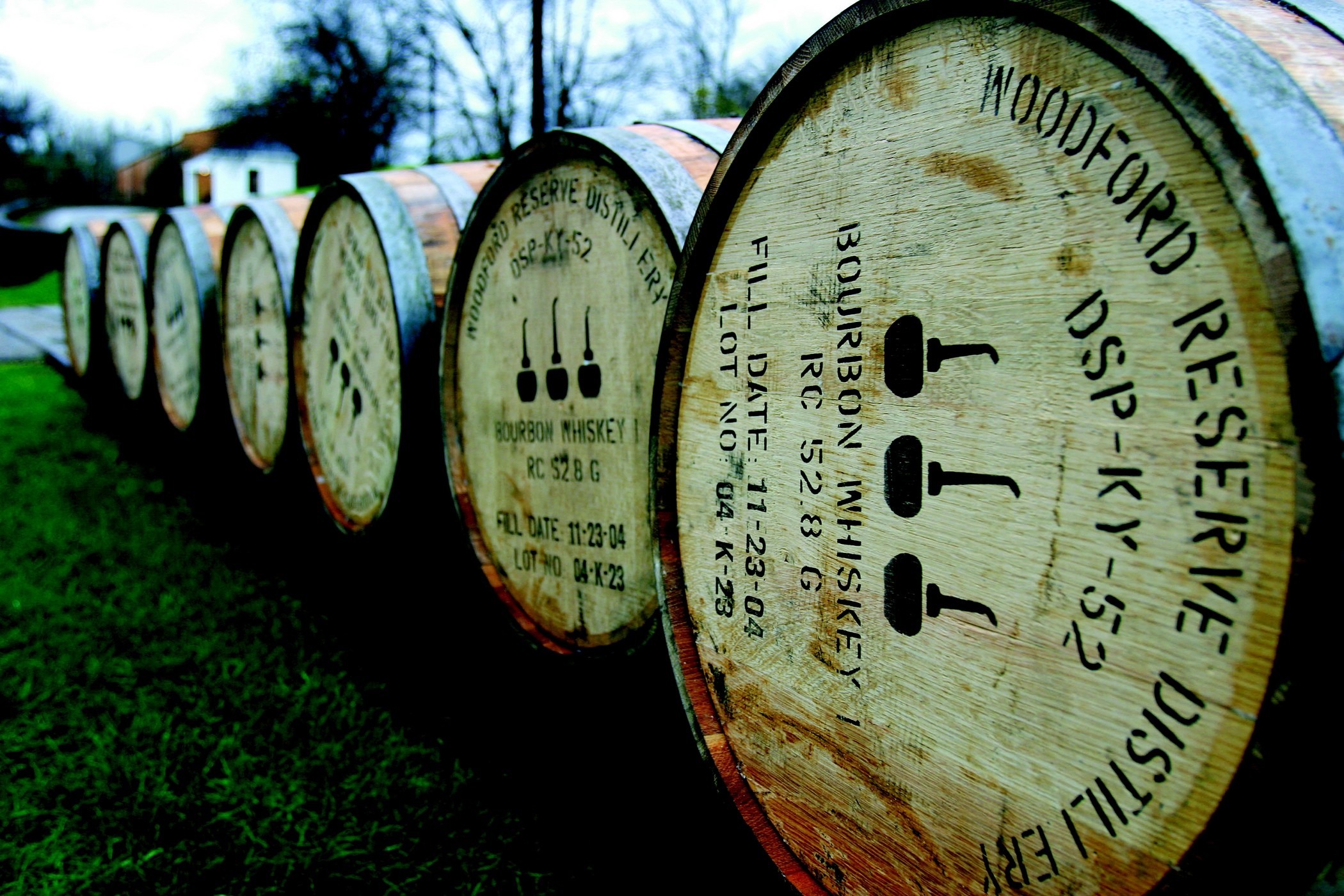 Woodford Reserve : fûts de whisky