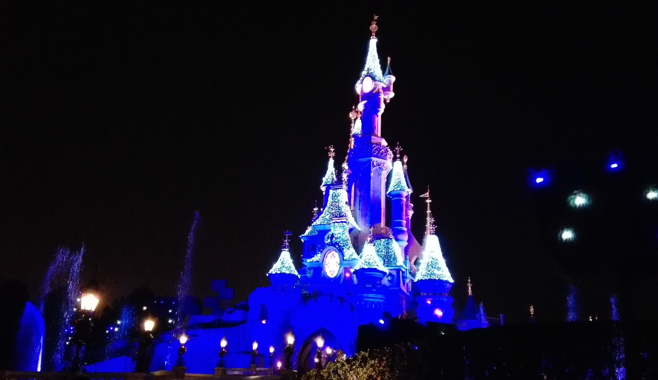 Château de Disneyland Paris - Saison de Noel 2016