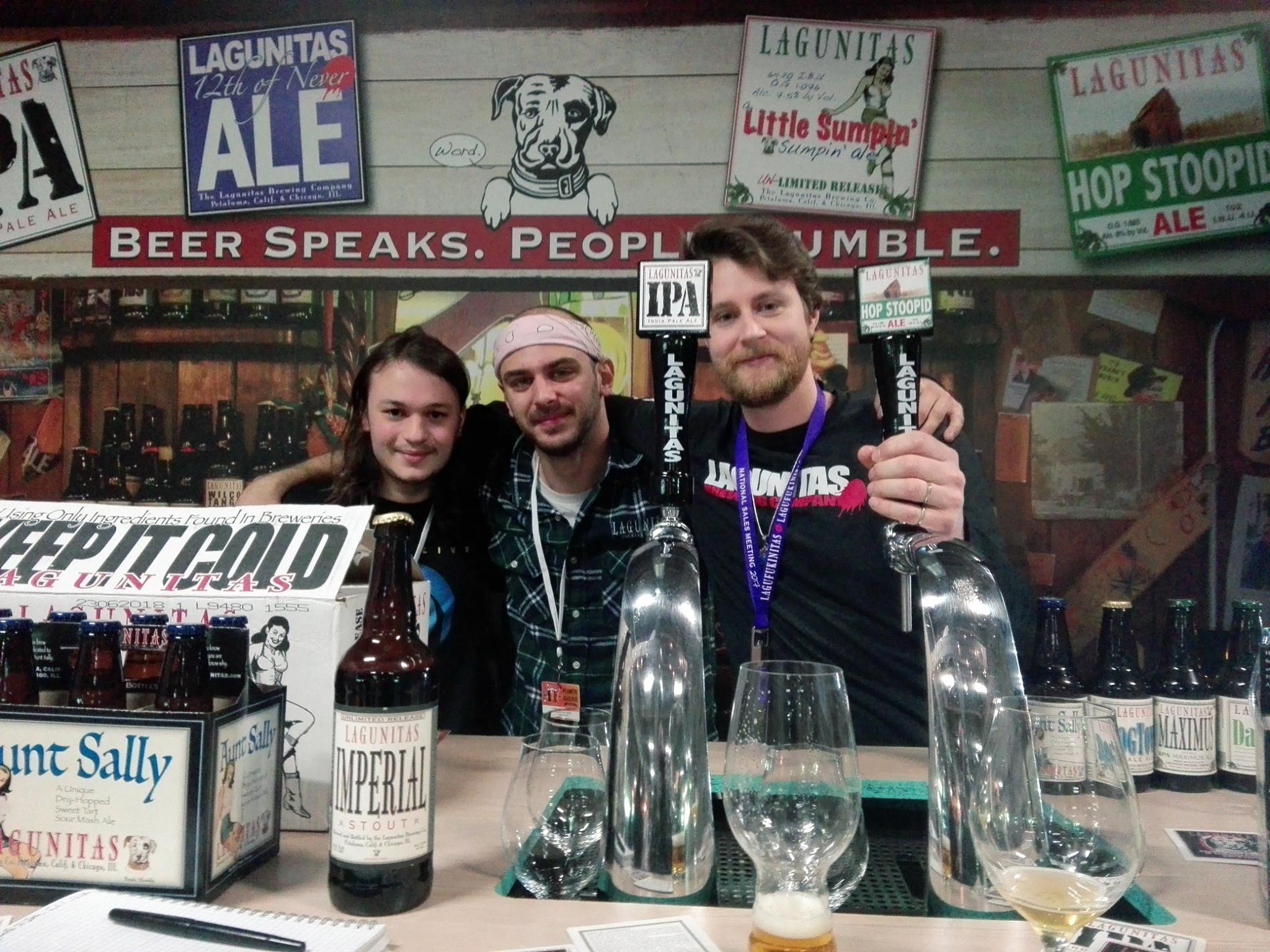 Bryan Joly, brand ambassador de Lagunitas - Planète Bière 2018