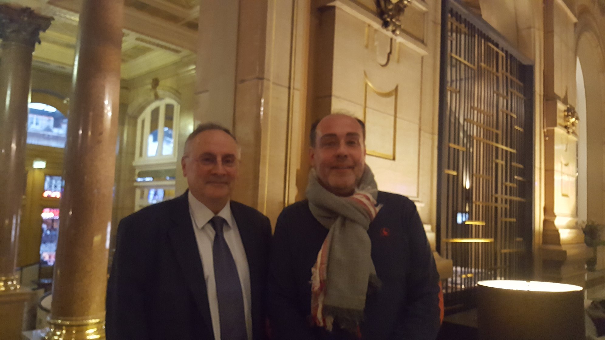 Jean-Claude Allanic et Christophe Paymal