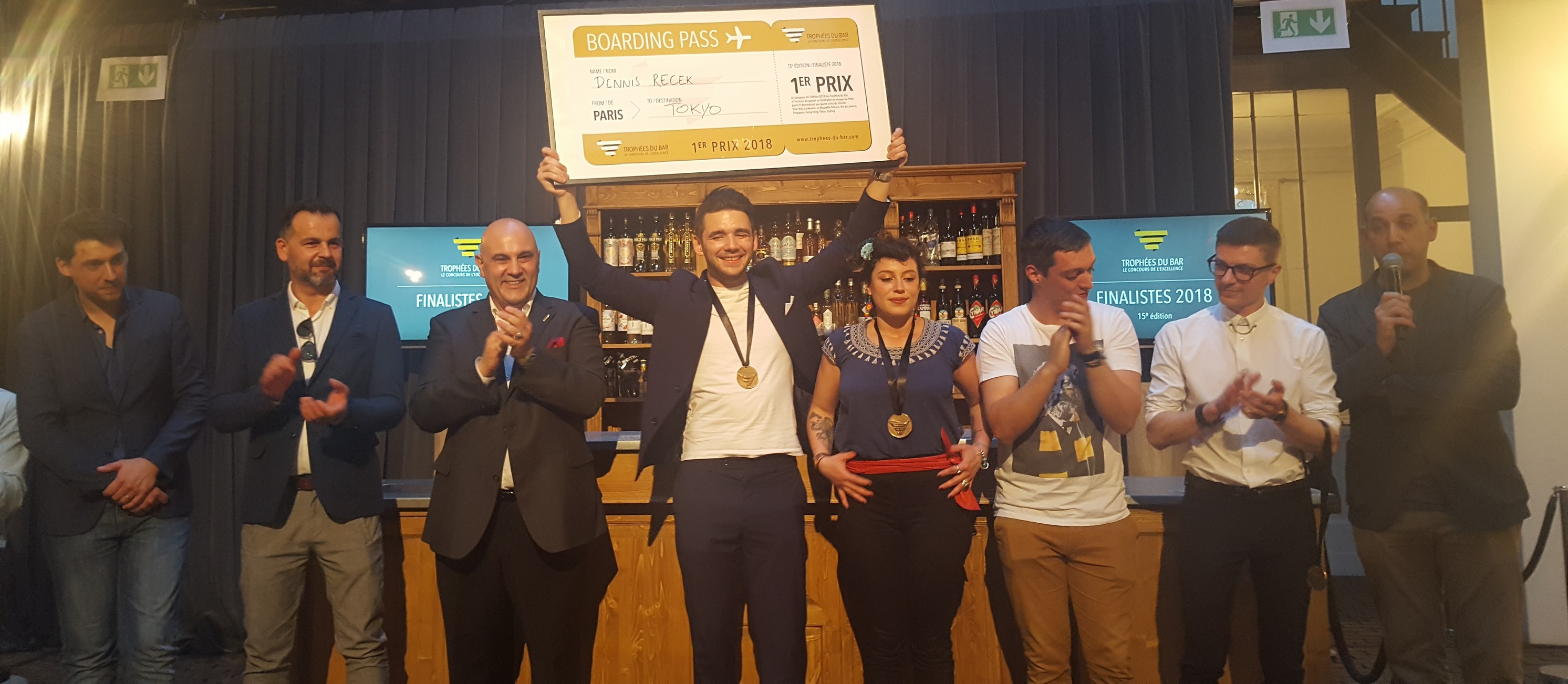 Trophées du bar - Finalistes 2018 - 7 mai 2018 - Paris