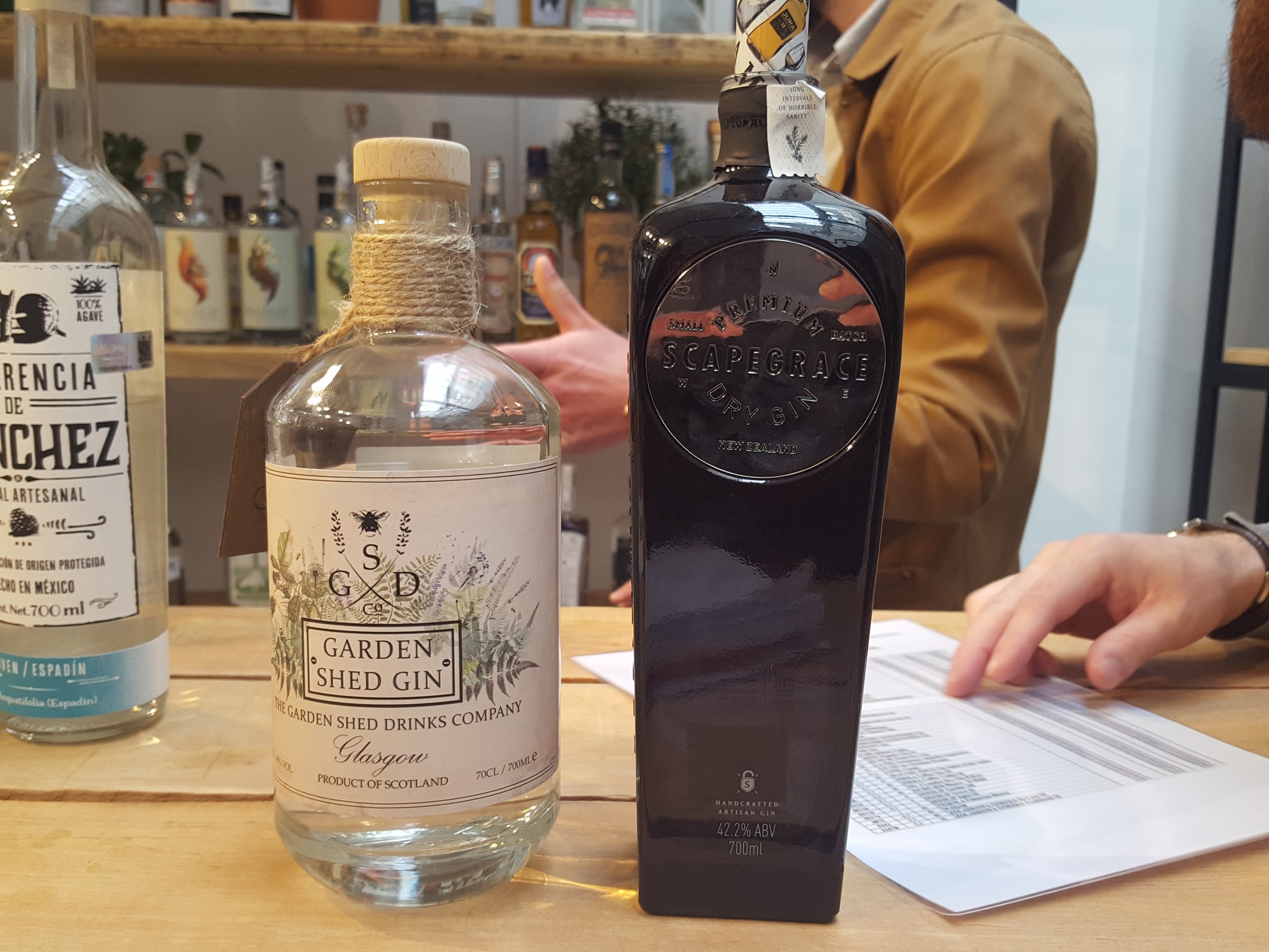 Nouveaux gins à La Maison du Whisky