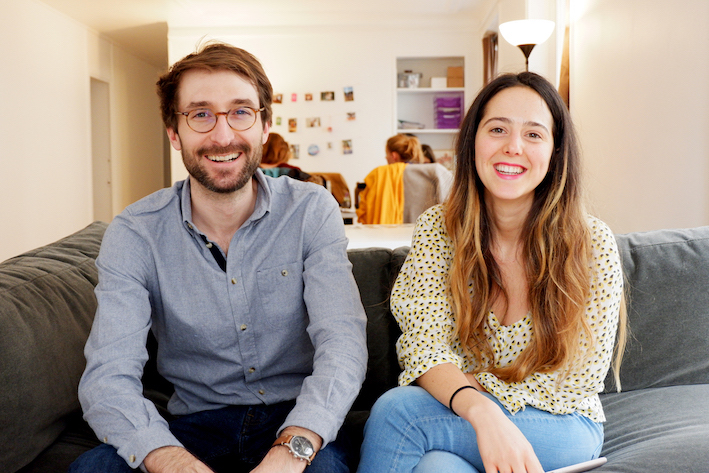 Adrien et Camille, cofondateurs de Funky Veggie