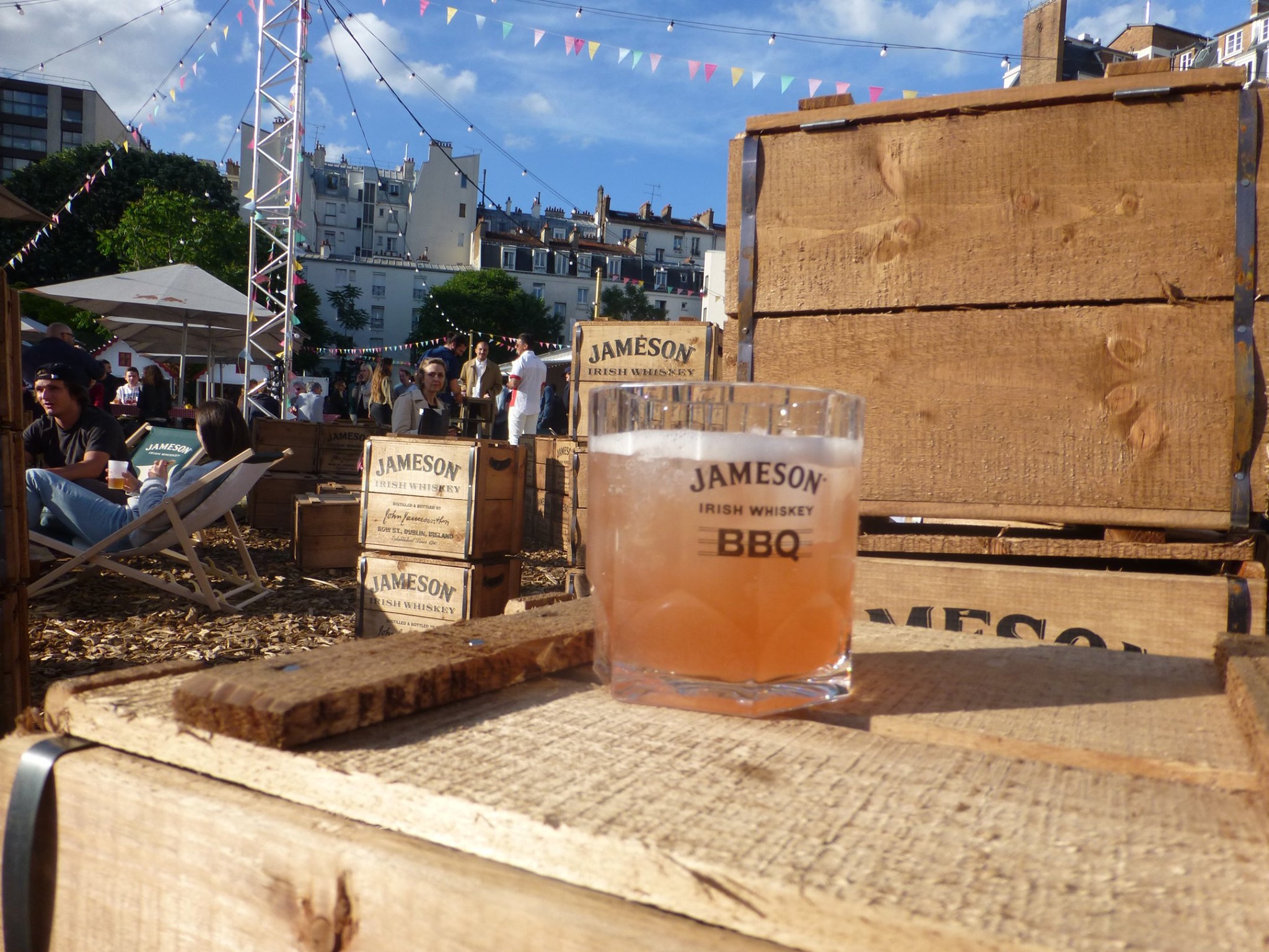 Jameson BBQ au Marché Pop à Paris