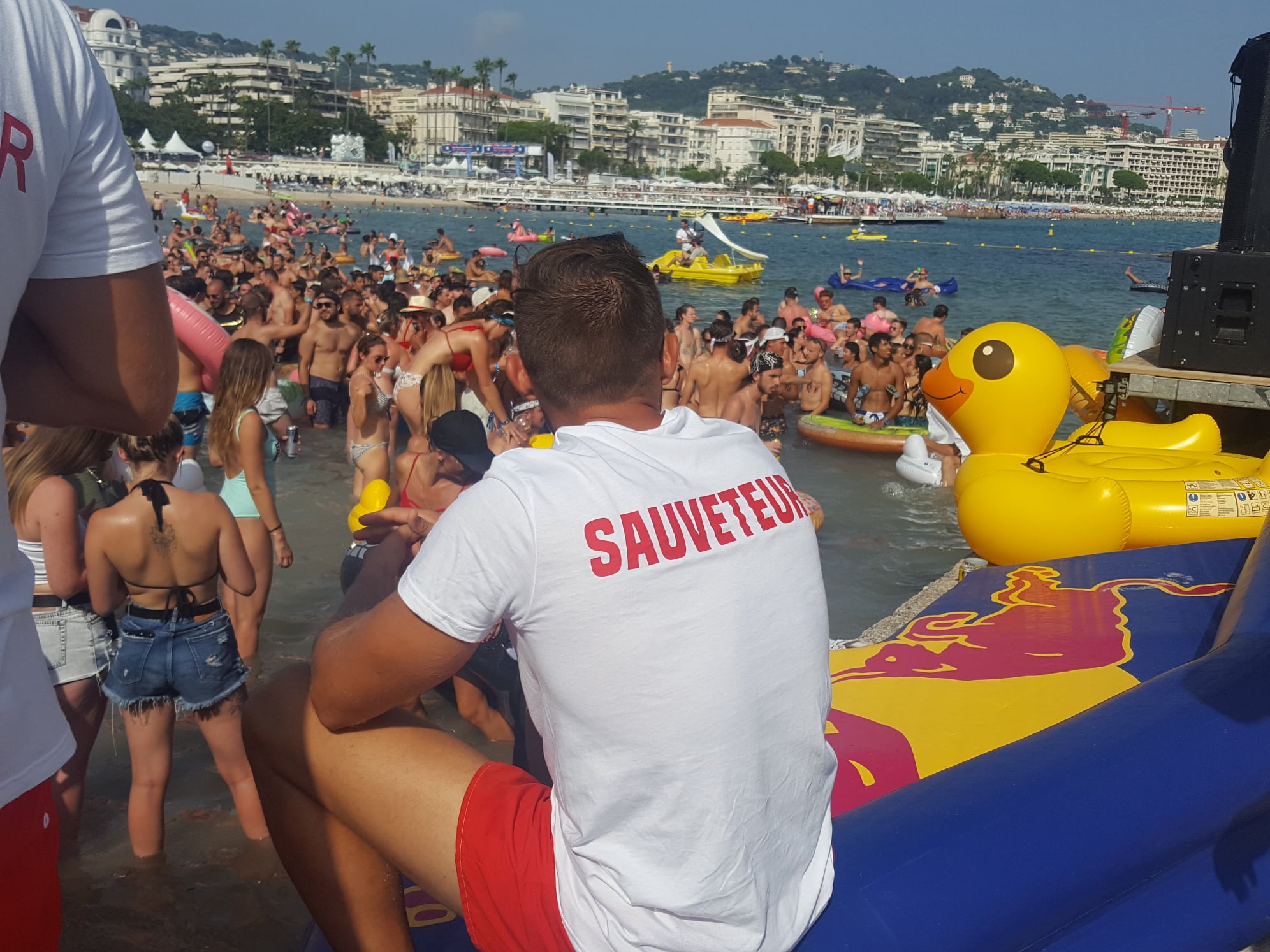 Les Plages électroniques - Cannes - 11 août 2019 - Lifeguard sauveteur