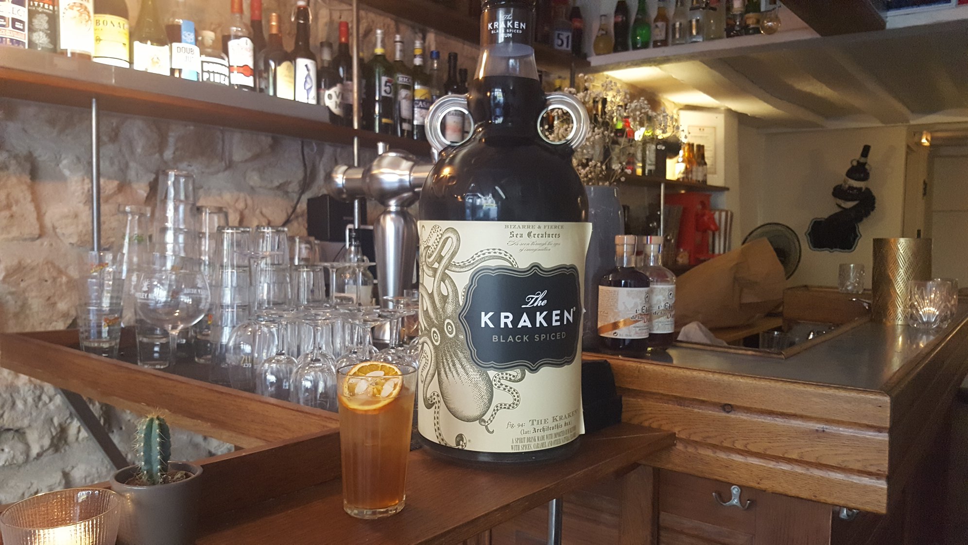 The Kraken - Pop-up store chez Kachette, bar vermouth à Paris