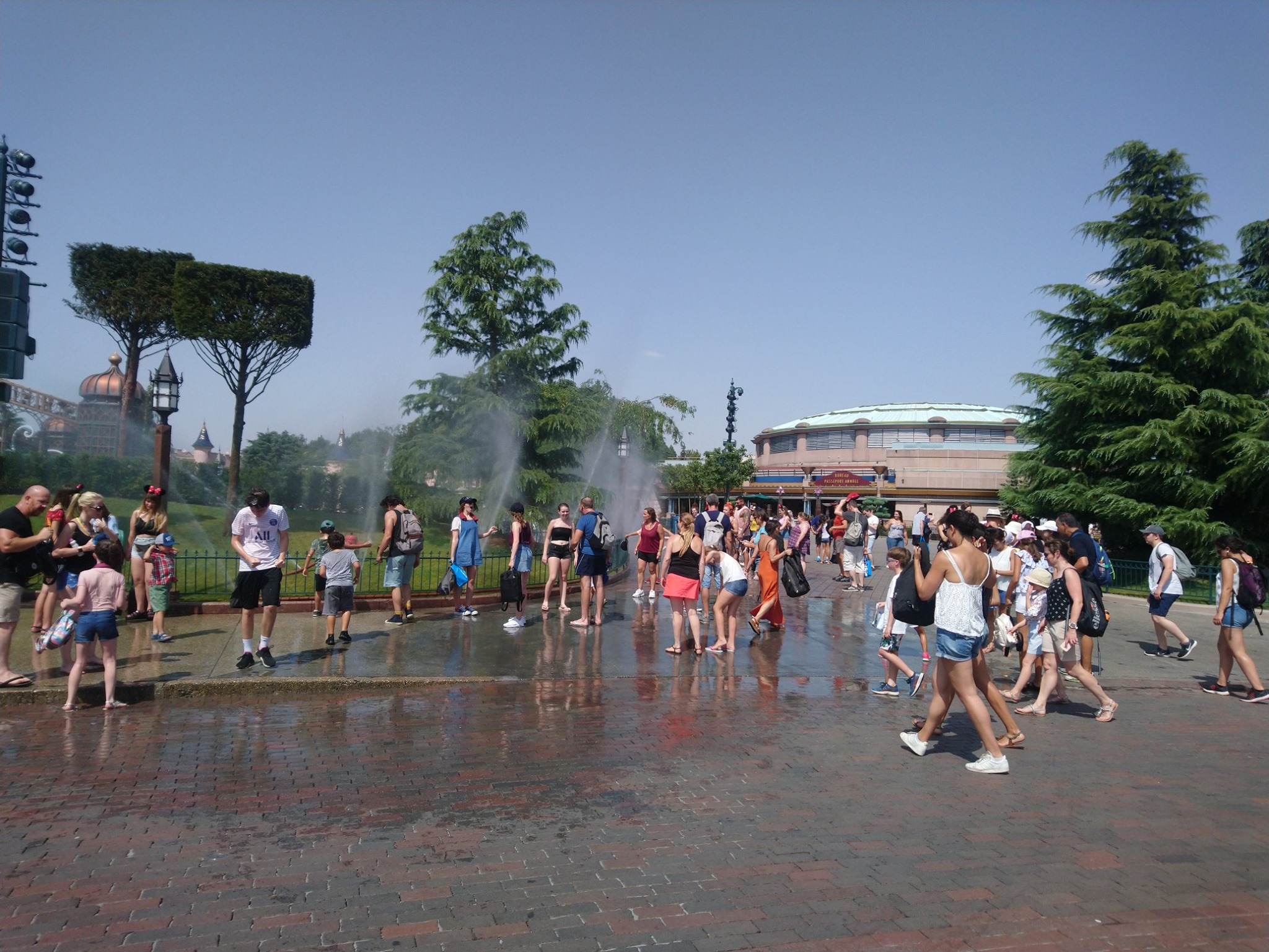 Disneyland Paris - Jeudi 25 juillet 2019 - Jour de canicule record