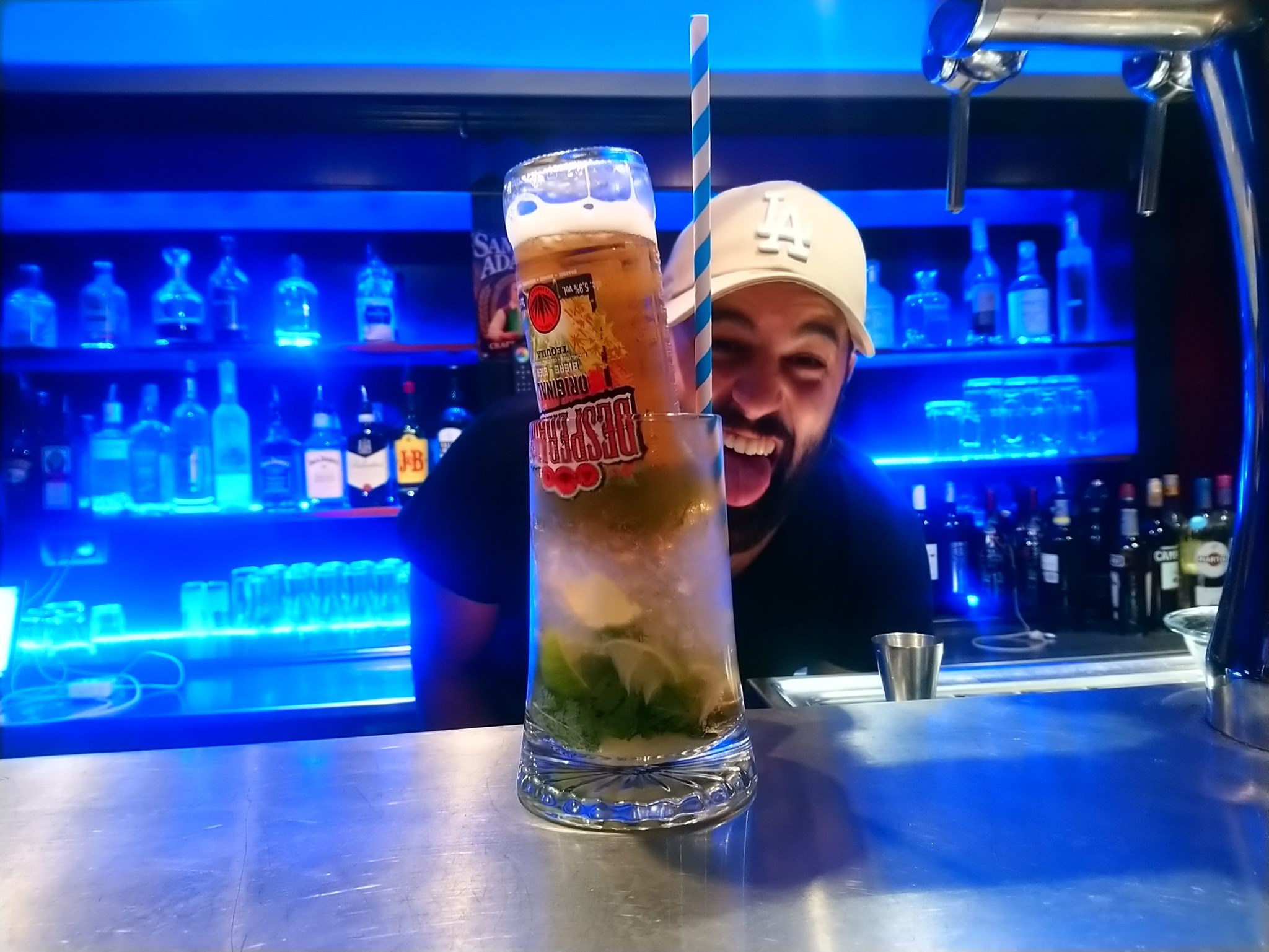 Millesim Pub Fréjus - Cocktail Desperito (mojito, Desperados)