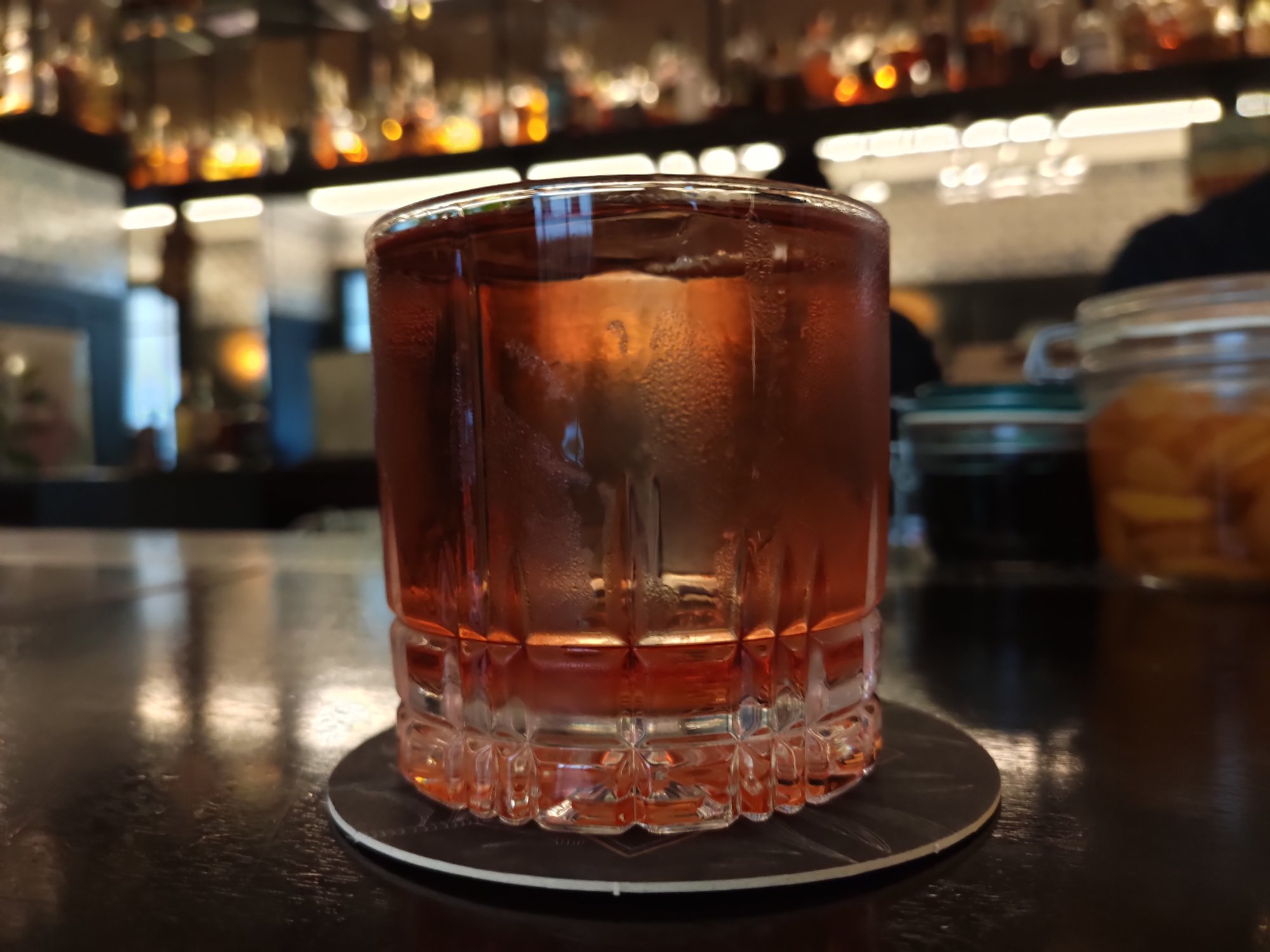 Negroni - Bar Le 1802 à Paris (rhum)