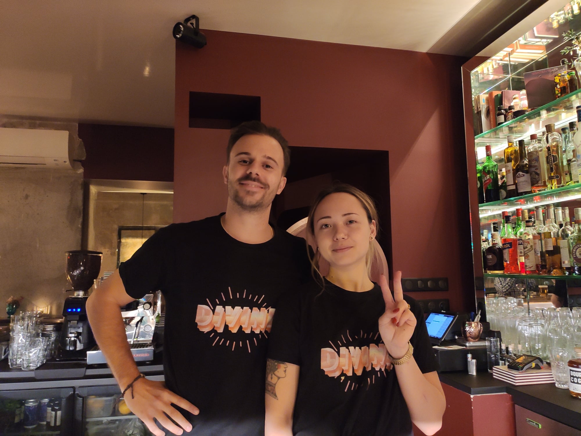 Nicolas Munoz et Julie Spicy - Divine (bar à cocktails à Paris)