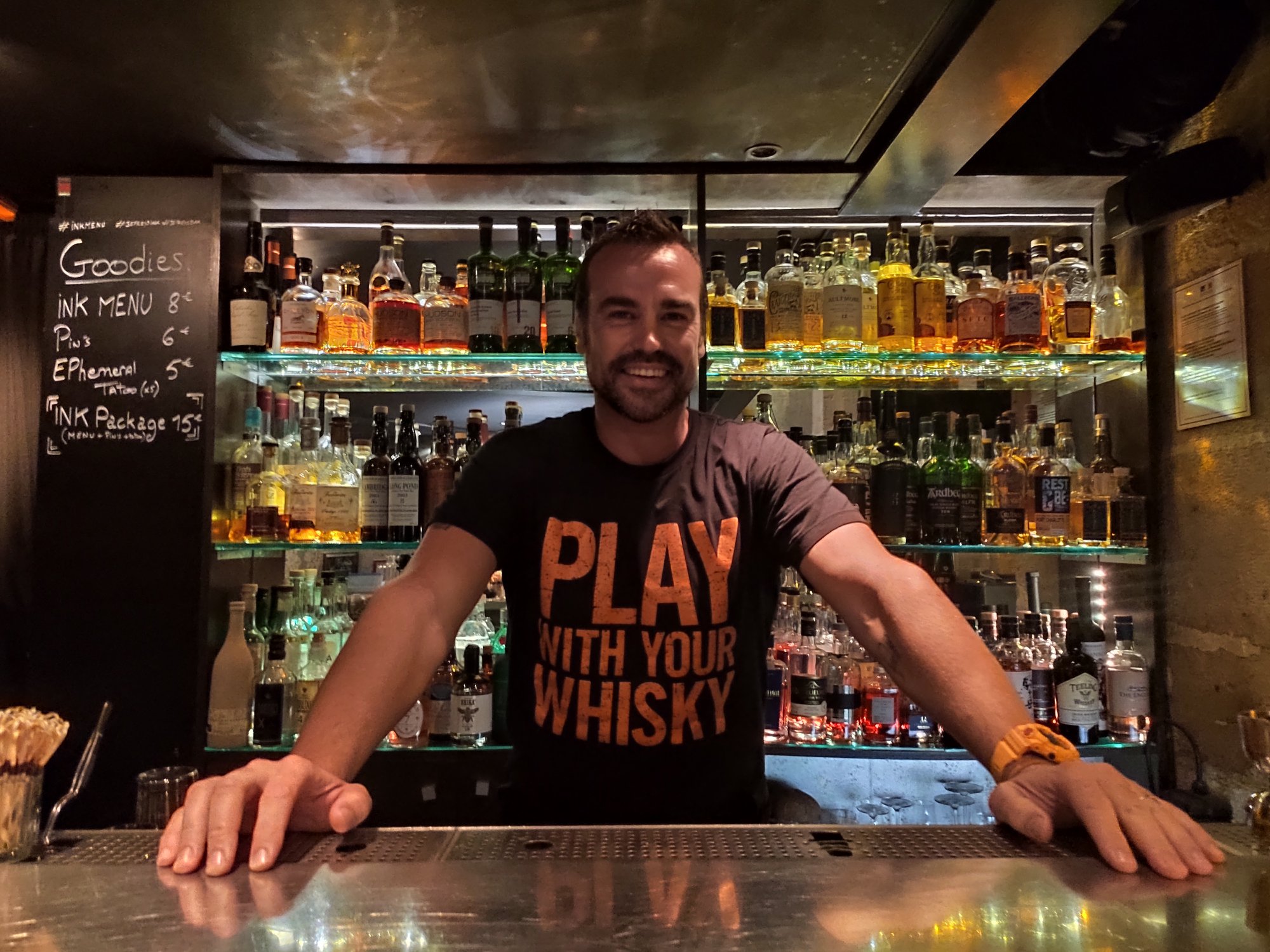 Tim Ward, brand ambassador du whisky Monkey Shoulder