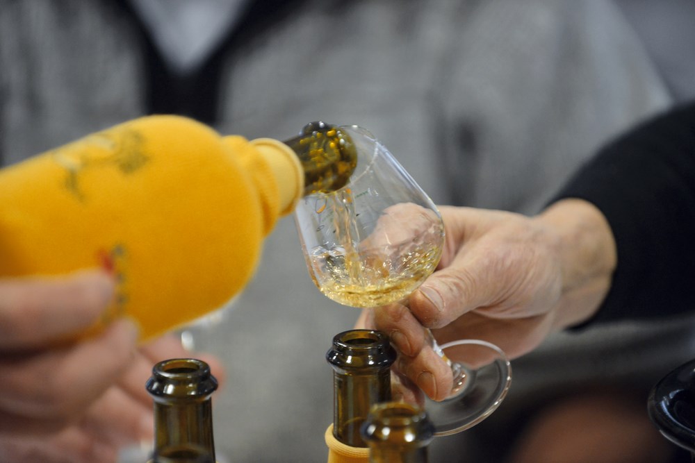 Percée du vin jaune à Poligny