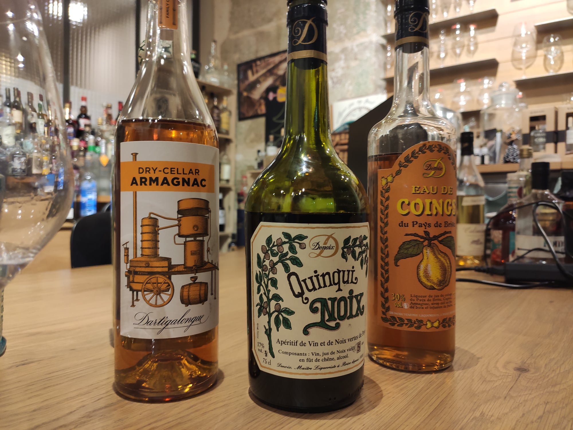 Armagnc, quinquna et coing - Vintage Spirit Garage