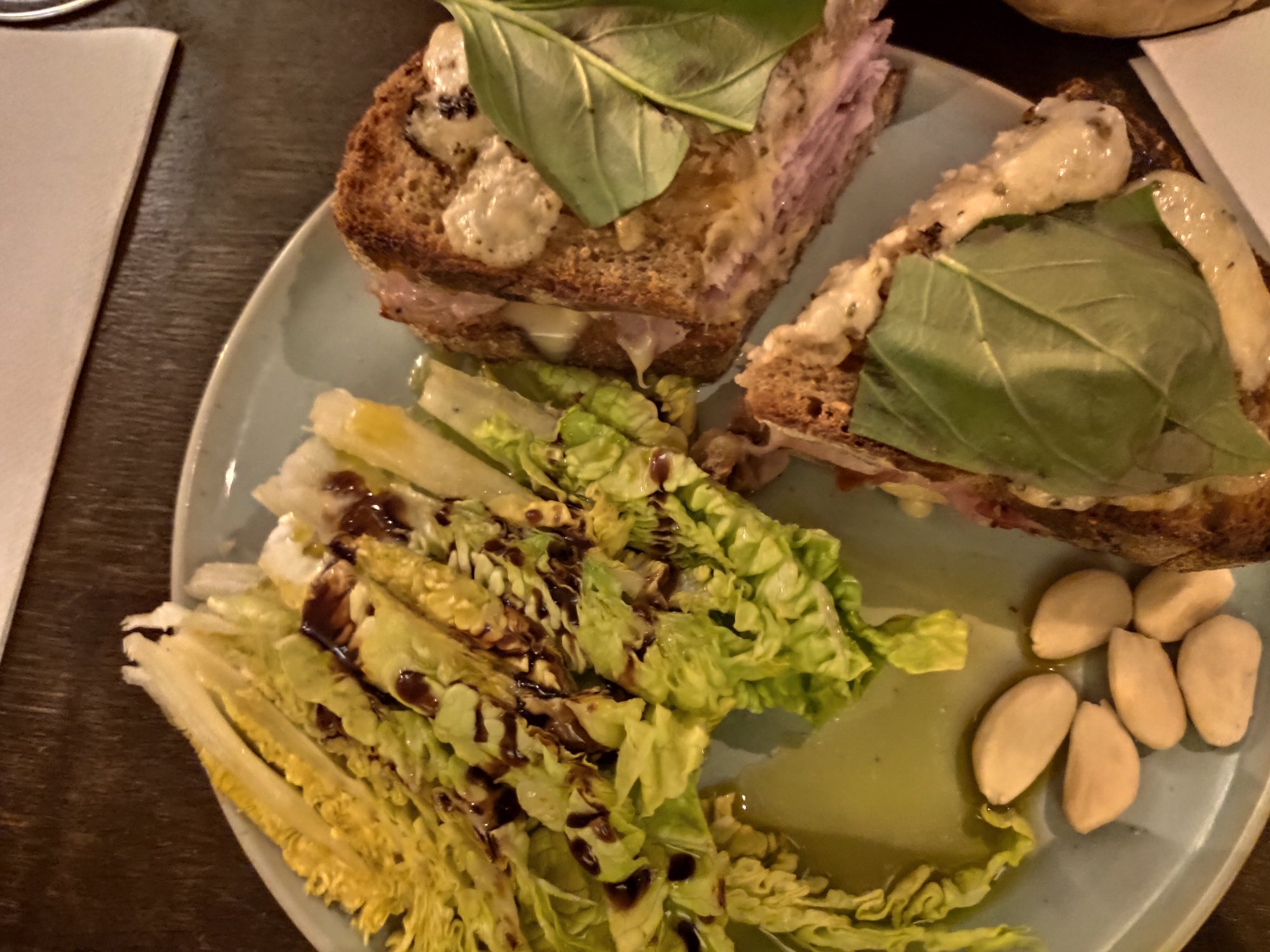 Croque-monsieur - Bar à vins naturels Stéréo - Paris