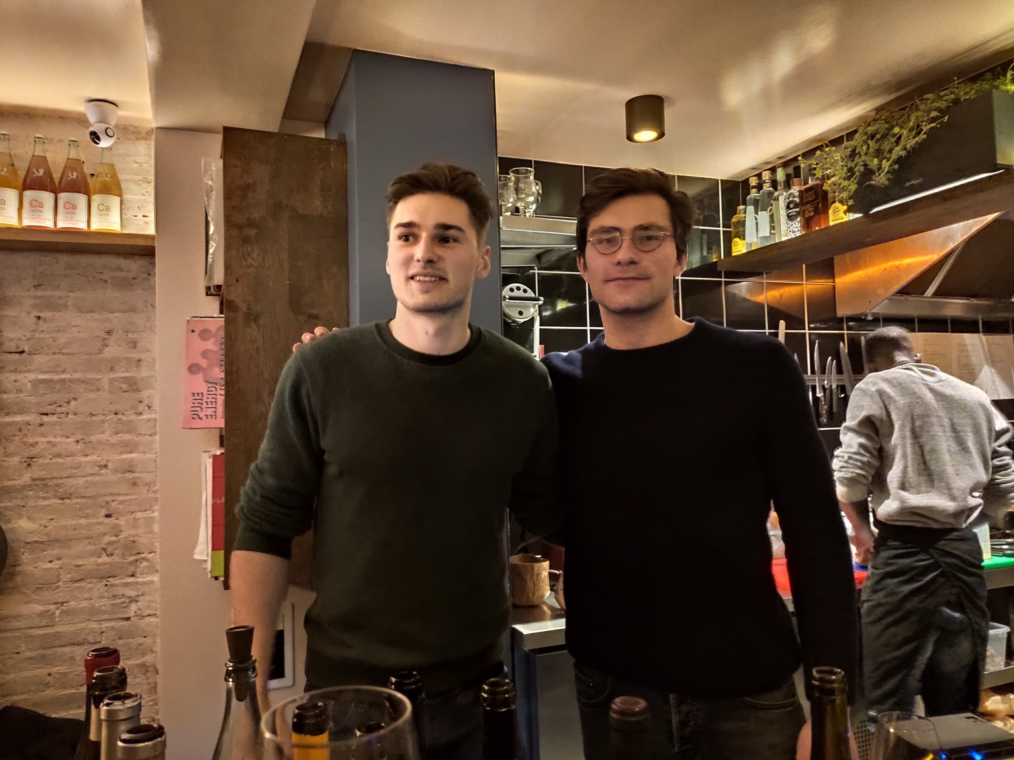 Alexandre Bortenlänger et Louis Bruneteau - Bar à vin Stéréo - Paris