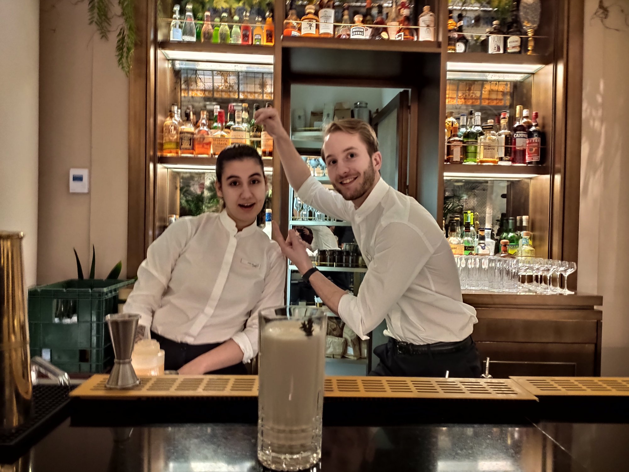 Cocktails au Cognac à l'Officine du Louvre