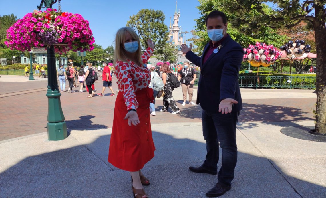 Disneyland Paris - Natasha Rafalski et Giona Prevete