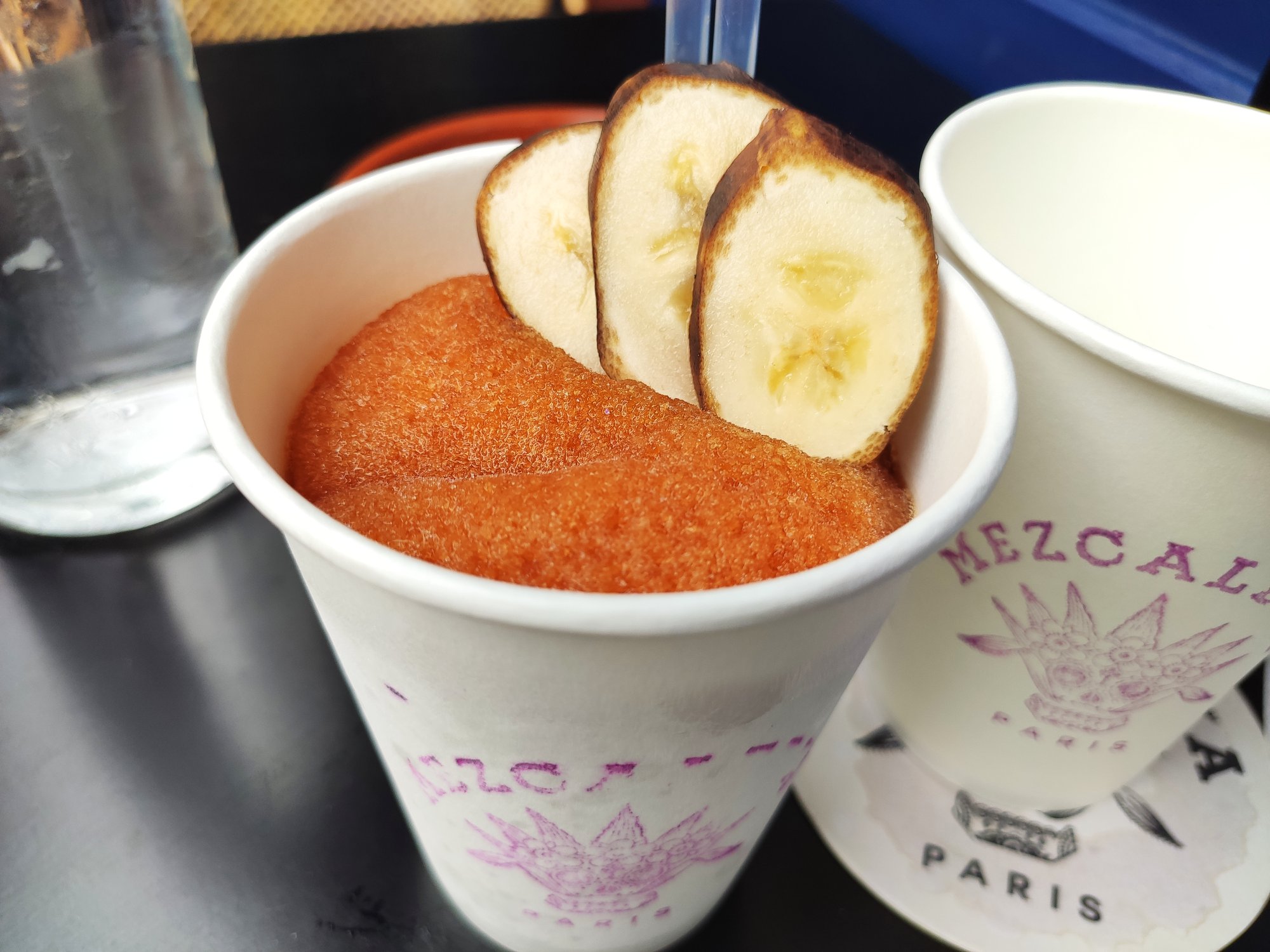 La Mezcaleria Paris - Granité slushie au bourbon Bulleit