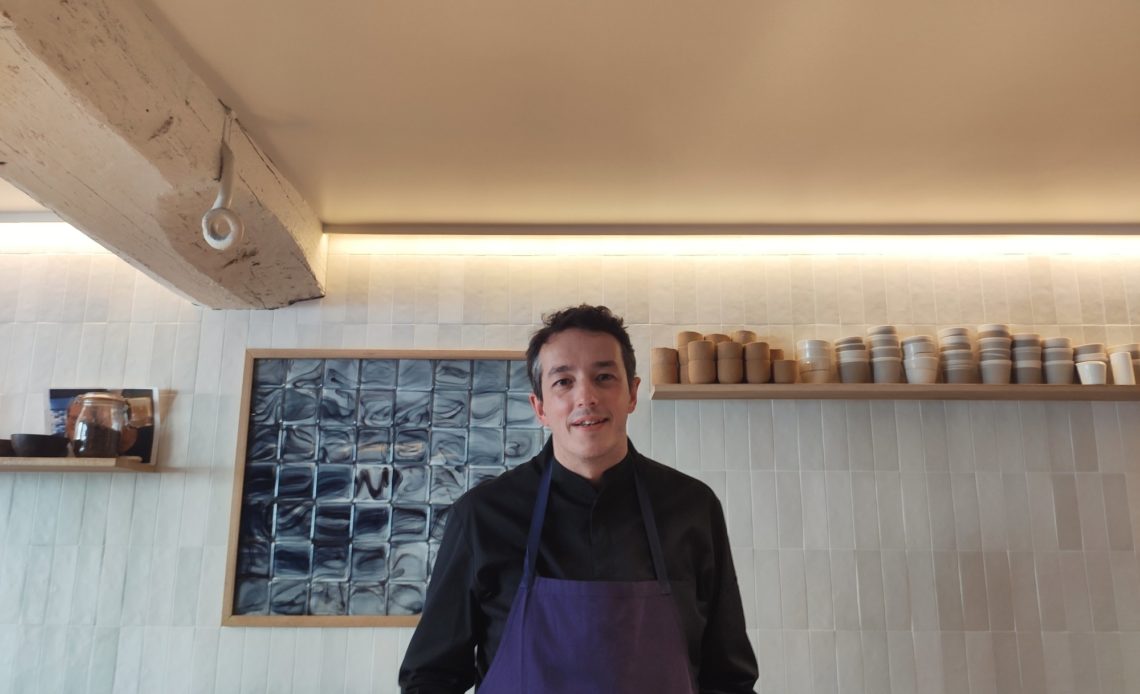 Sylvain Sendra, chef, Fleur de Pavé, Paris