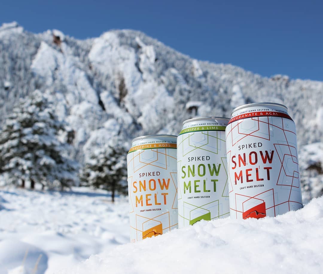 Snowmelt - Hard seltzer distribué par Cobex