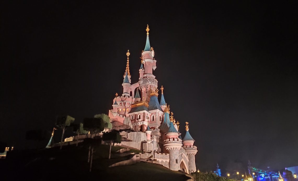 Disneyland Paris - Chateau de nuit - 29 octobre 2020