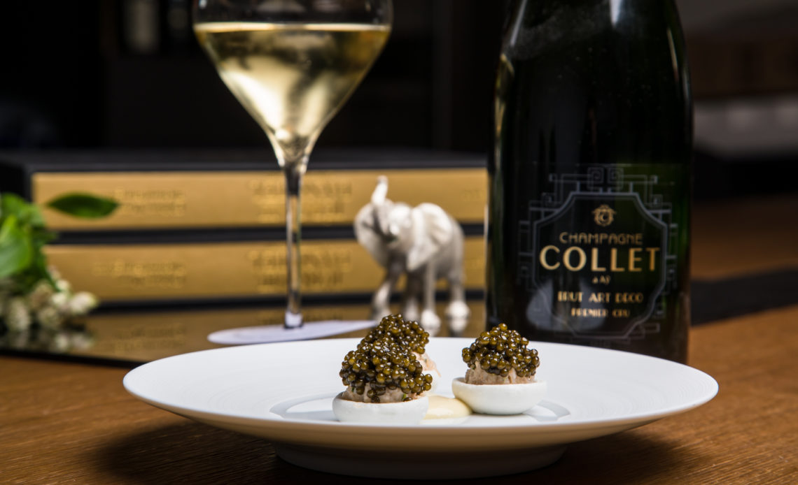 Champagne Collet - Dîner Jérôme Banctel