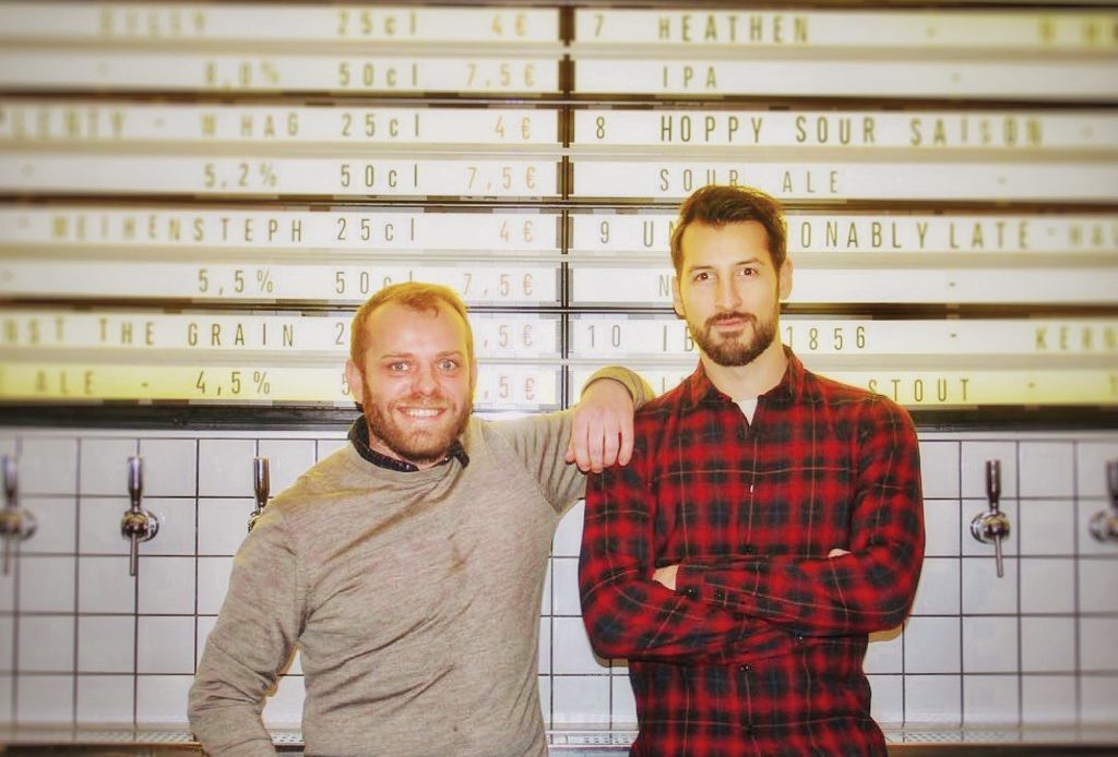 Kévin Lieurade et Olivier Deval - Bar à bières IBU - Paris 10