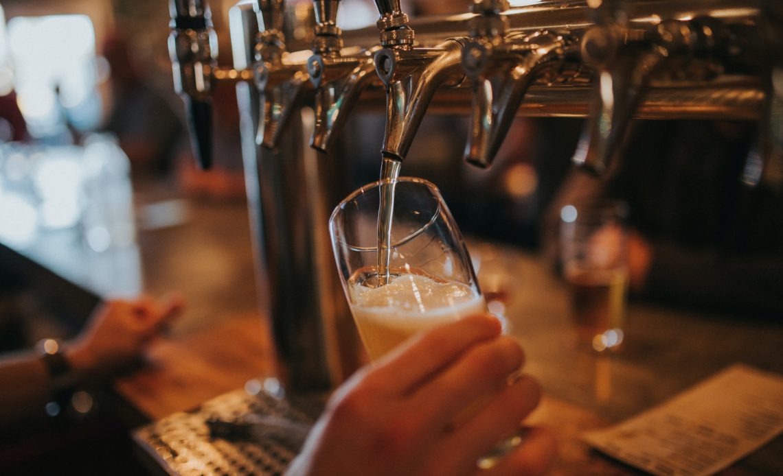 Bière à la pression - on tap - Bar