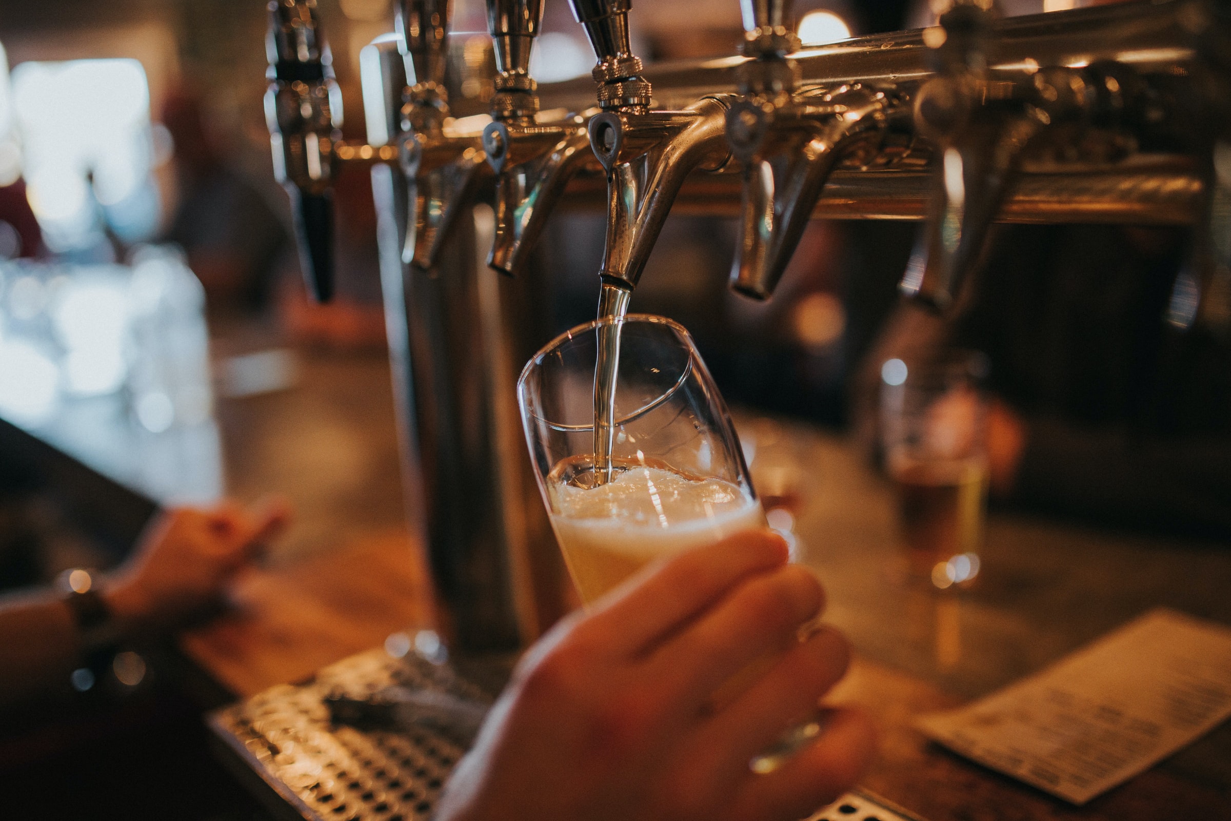 Bière à la pression - on tap - Bar