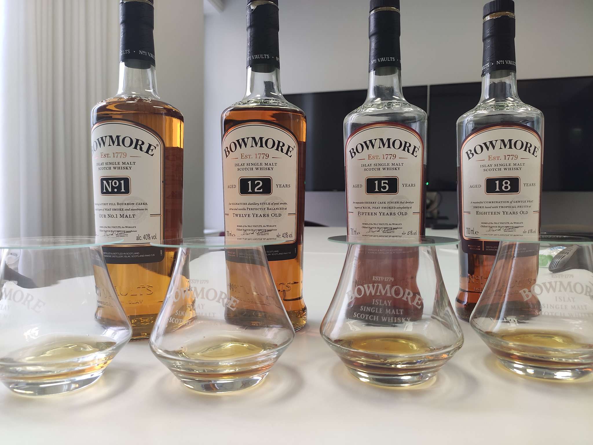 Dégustation de whisky Bowmore