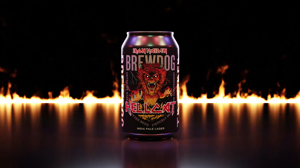 Hellcat : bière BrewDog x Iron Maiden