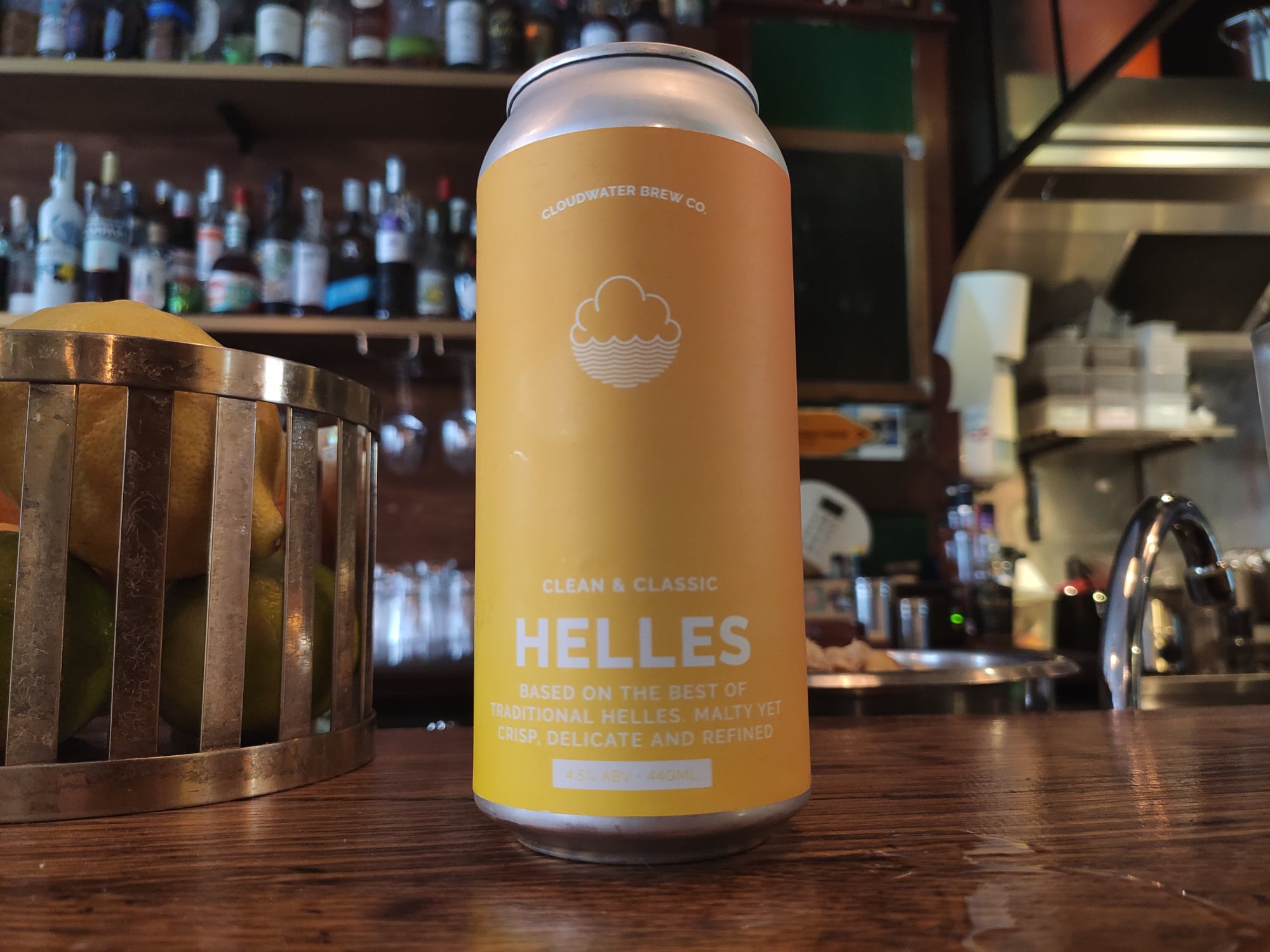 Craft beer Helles - Cloudwater