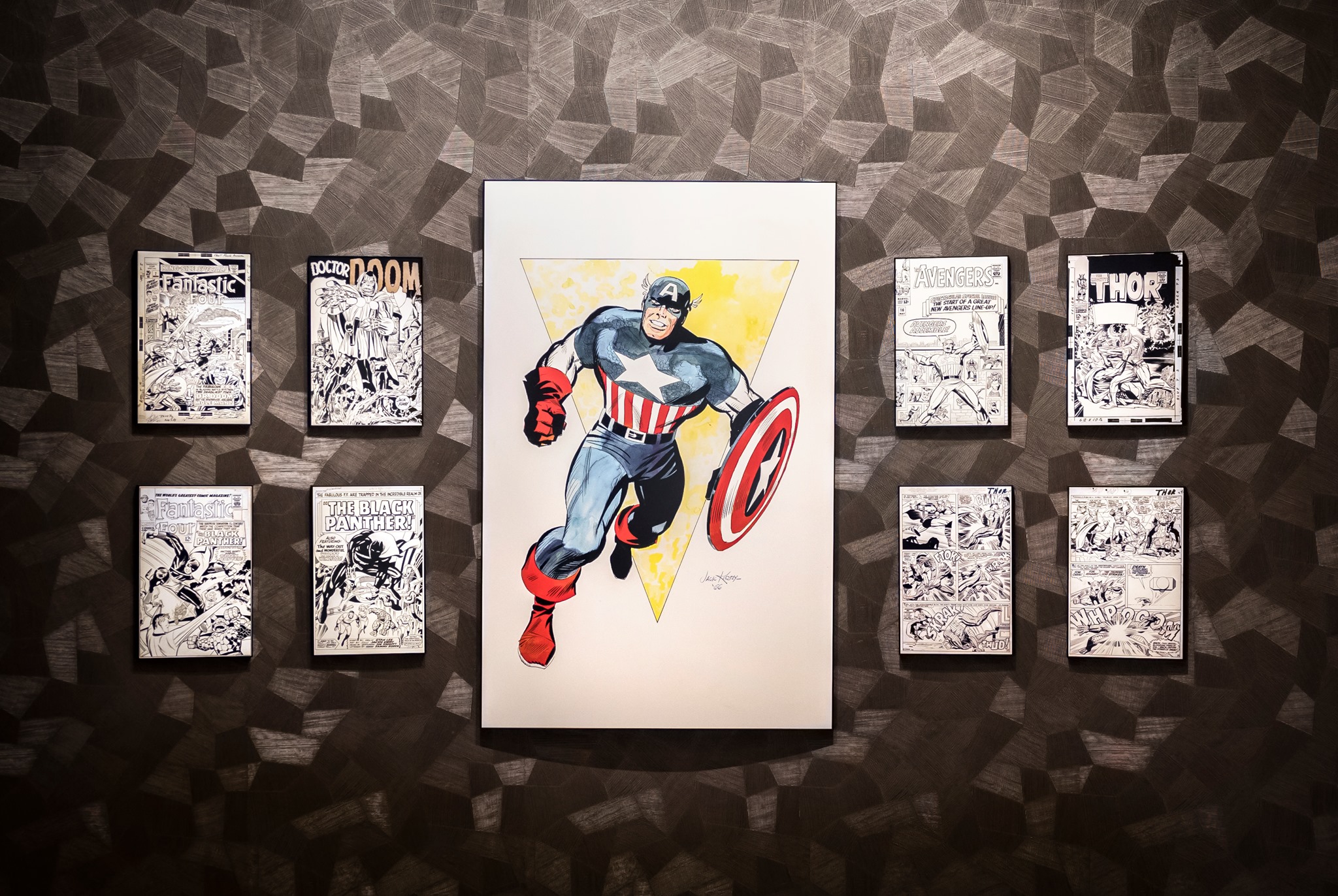 Œuvres d'art - Disney's Hotel New York - The Art of Marvel