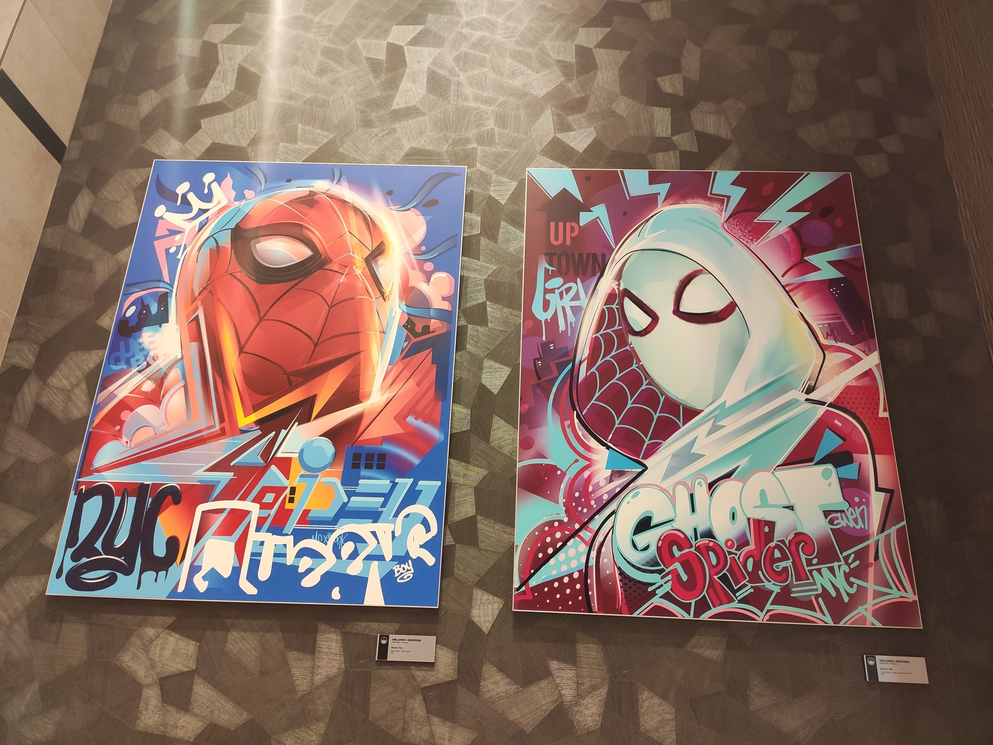 Street art - Disney's Hotel New York - The Art of Marvel