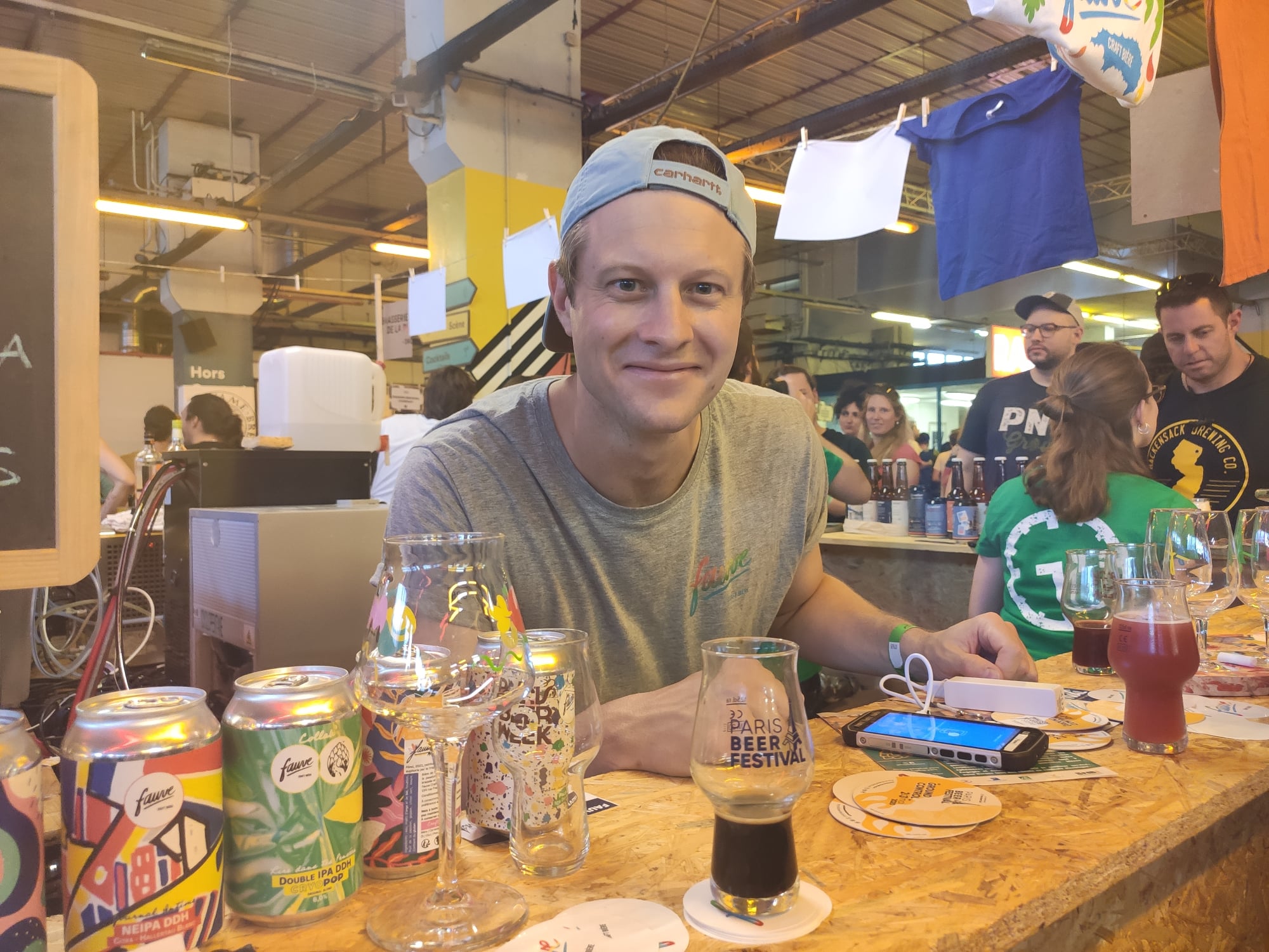 Paris Beer Festival - Antoine Robic (Fauve Craft bière)